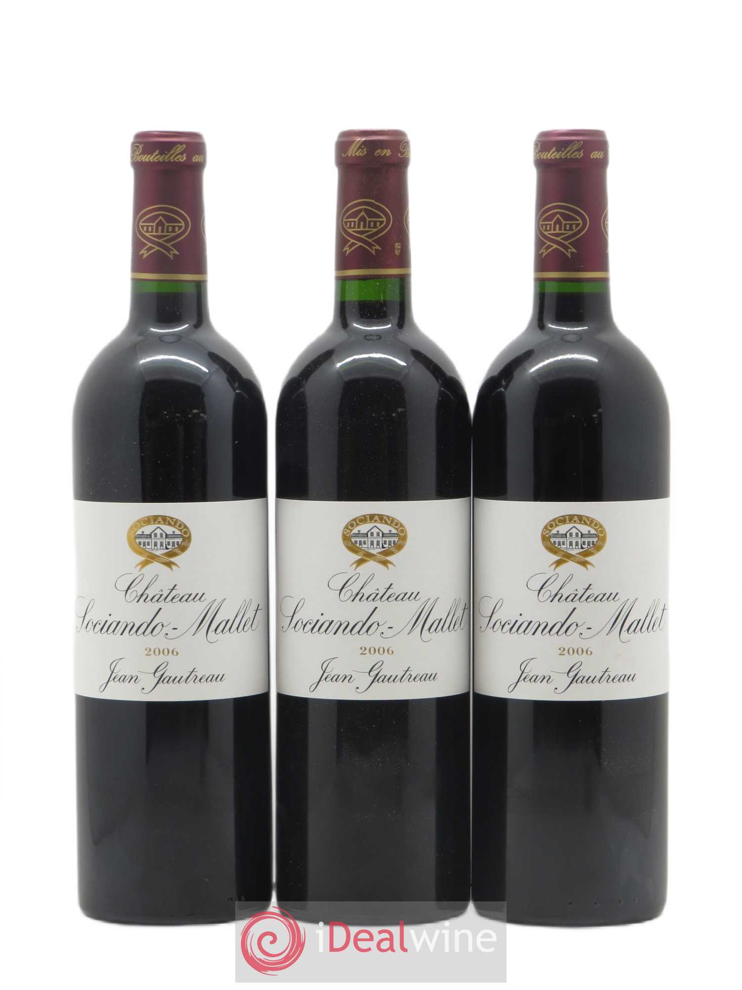Château Sociando Mallet 2006 - Lot de 12 bouteilles - 3