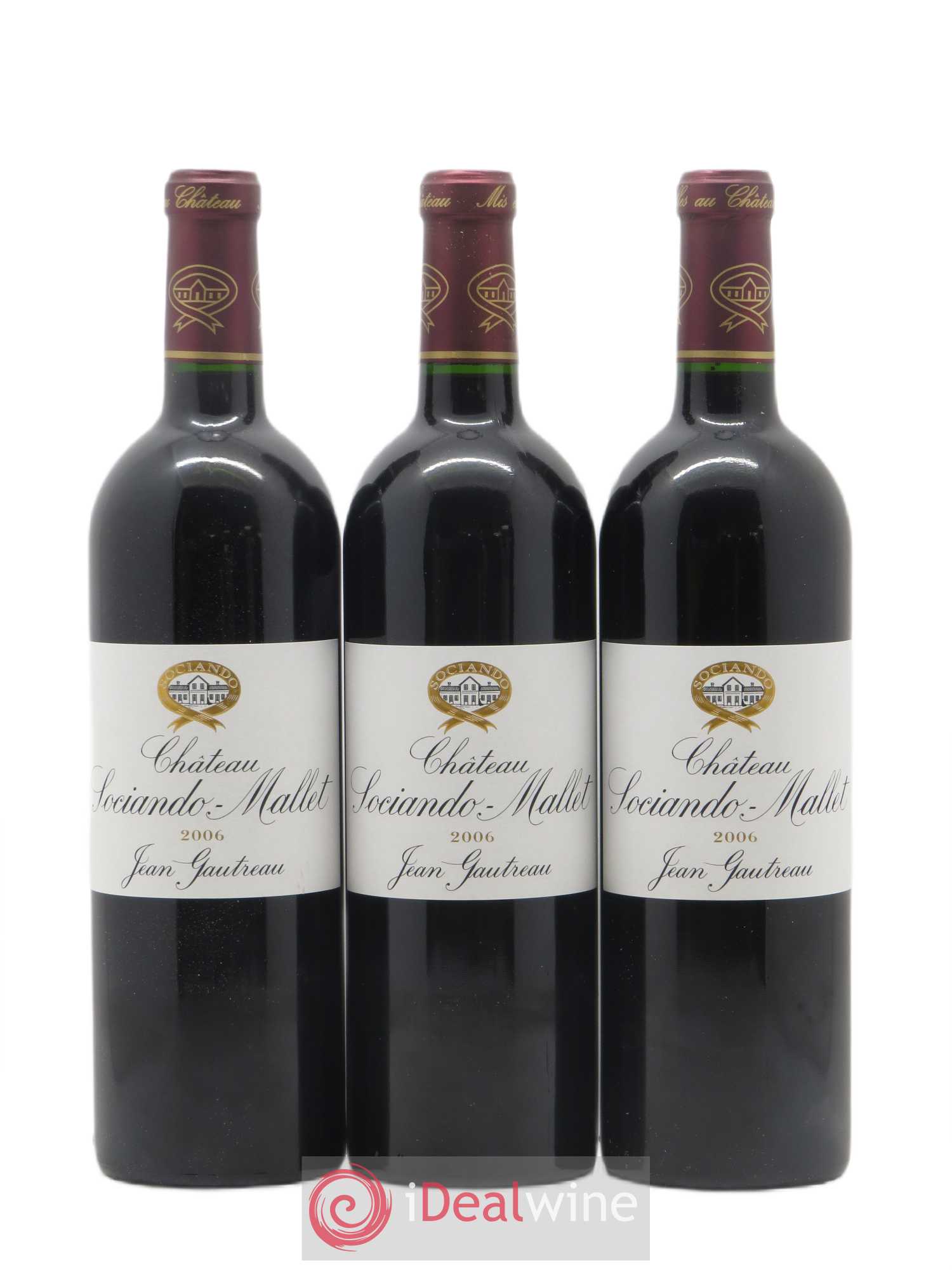 Château Sociando Mallet 2006 - Lot de 12 bouteilles - 4