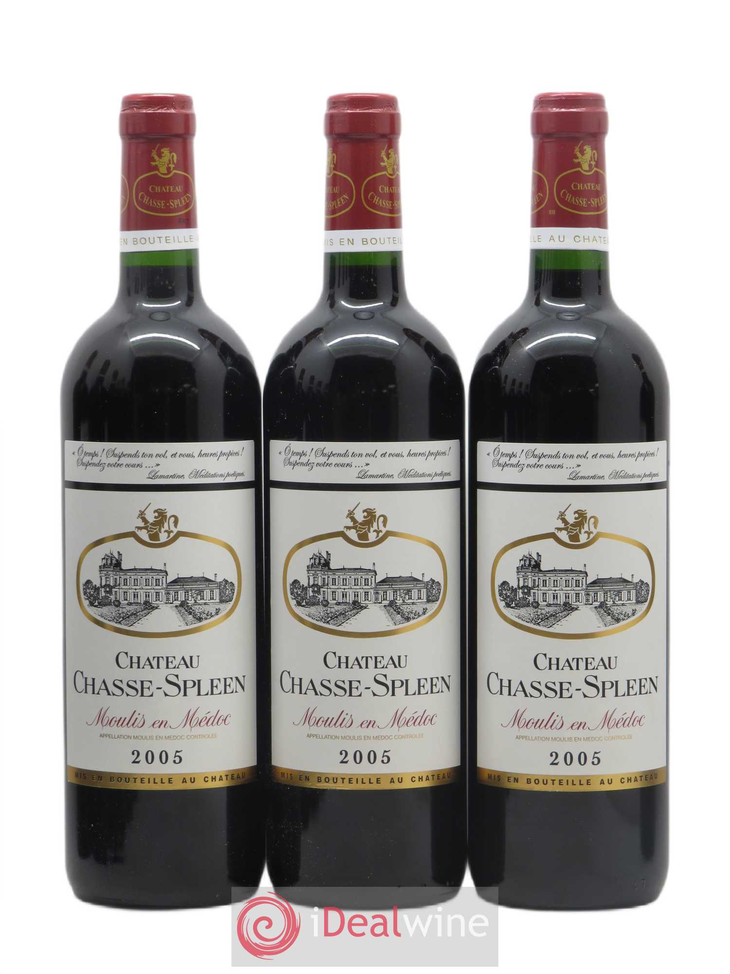 Château Chasse Spleen 2005 - Lot de 12 bouteilles - 2