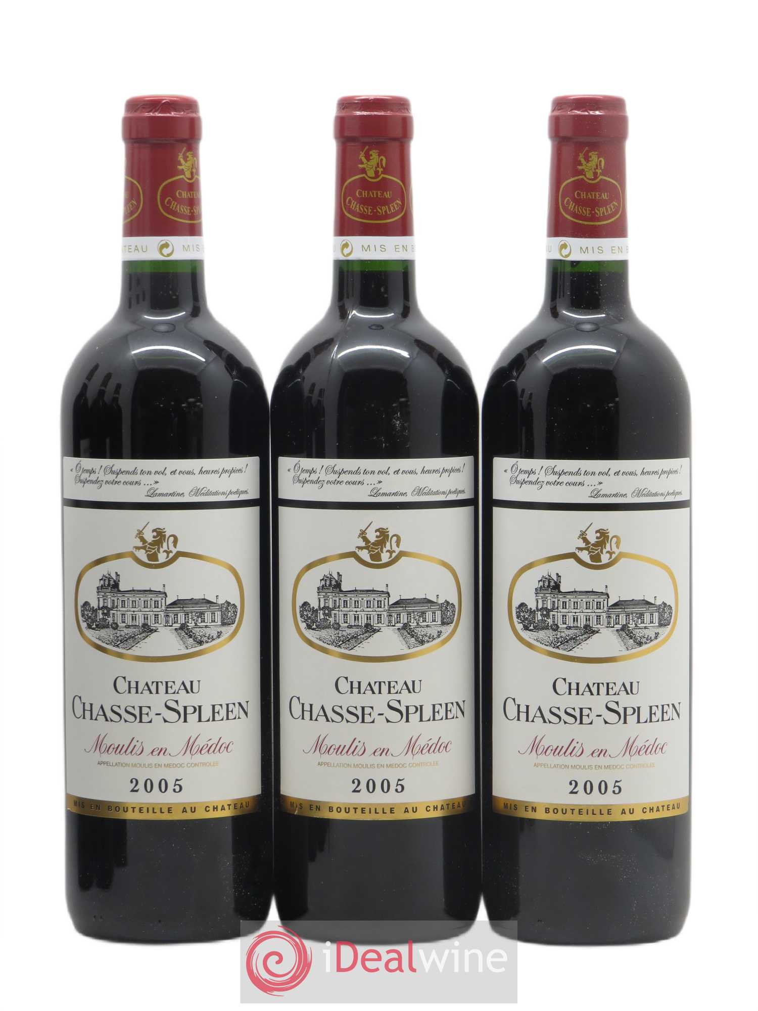 Château Chasse Spleen 2005 - Lot de 12 bouteilles - 3
