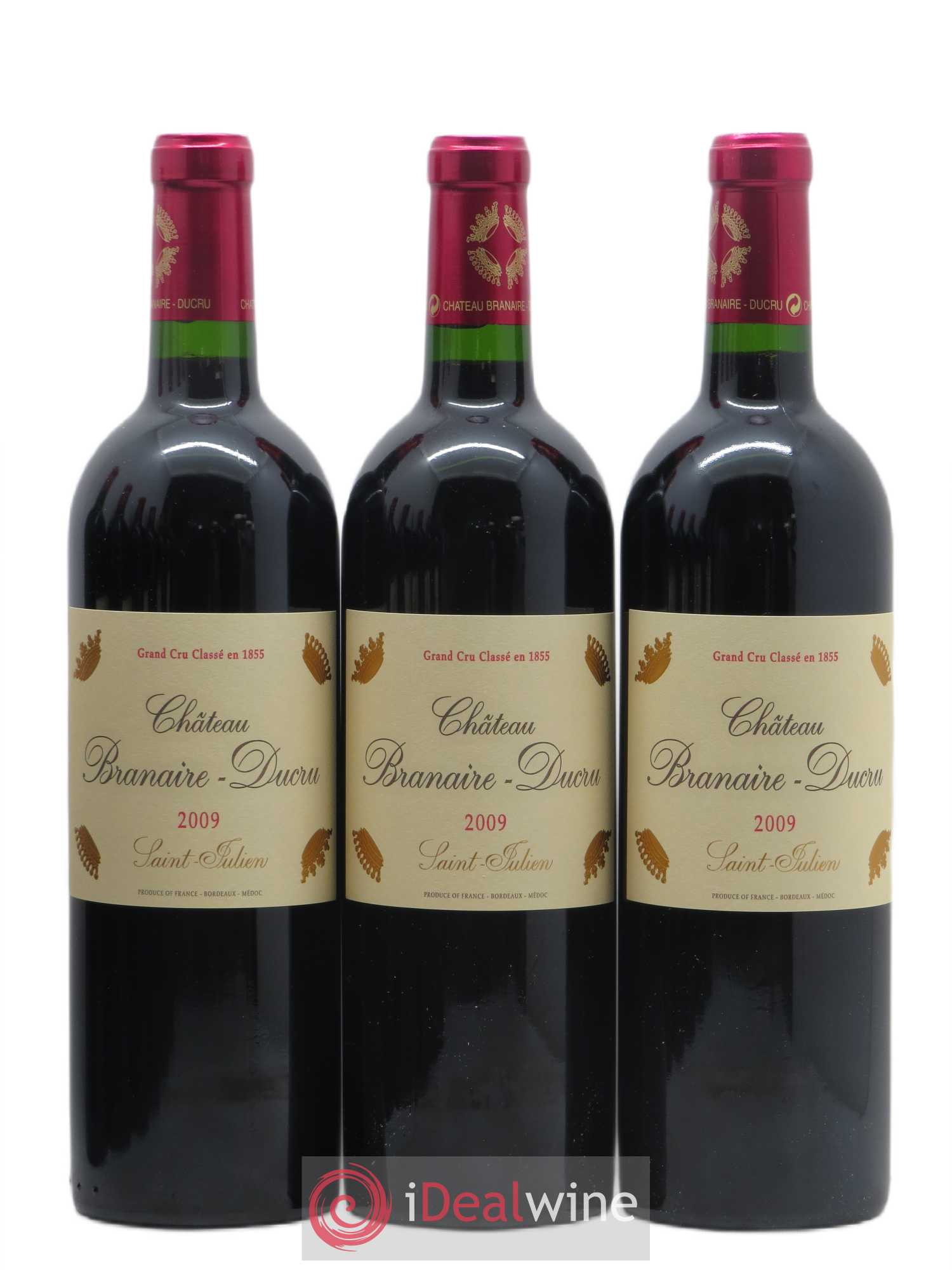 Château Branaire Ducru 4ème Grand Cru Classé 2009 - Lot de 12 bouteilles - 2