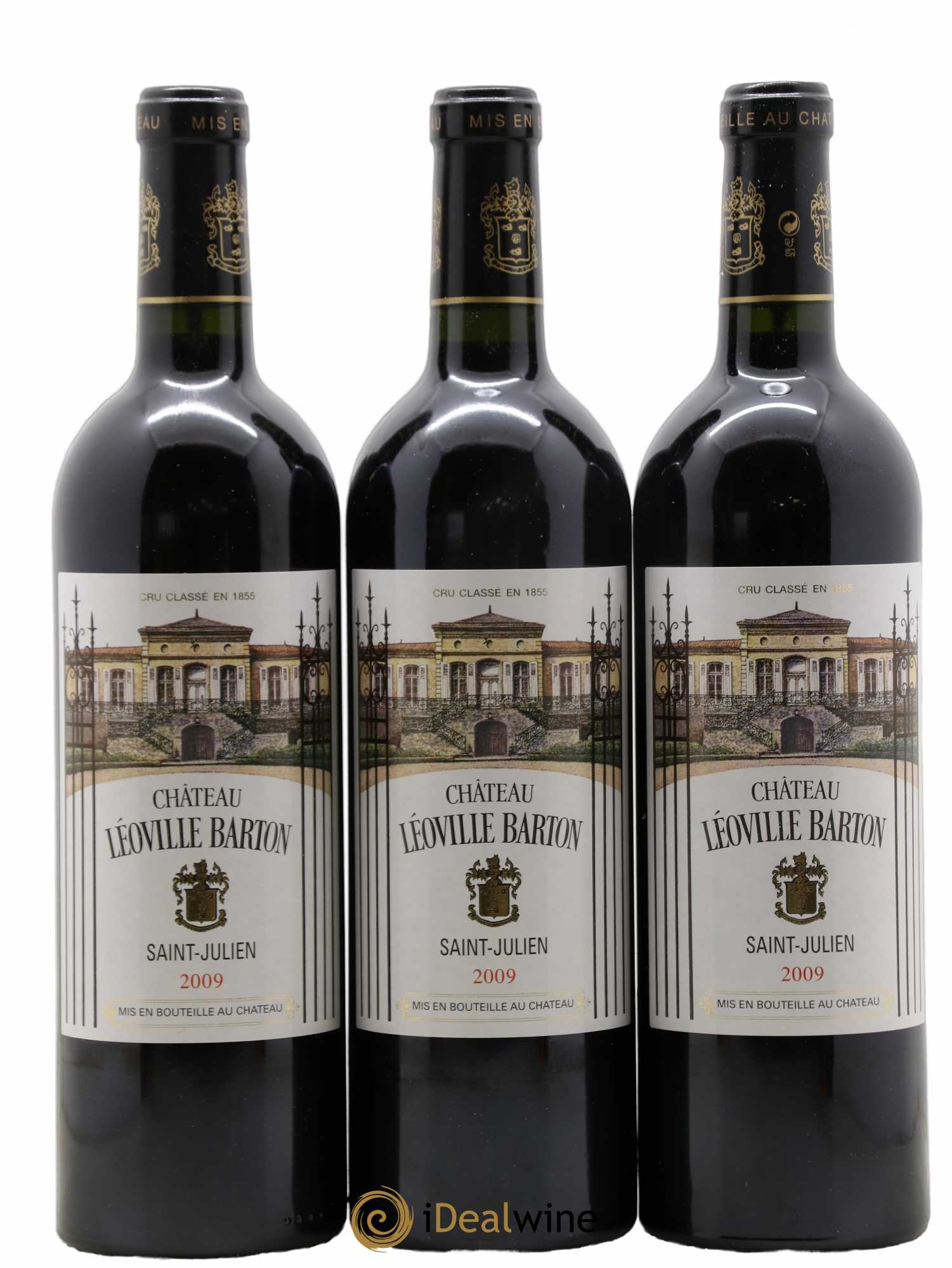 Château Léoville Barton 2ème Grand Cru Classé 2009 - Lot de 6 bouteilles - 1