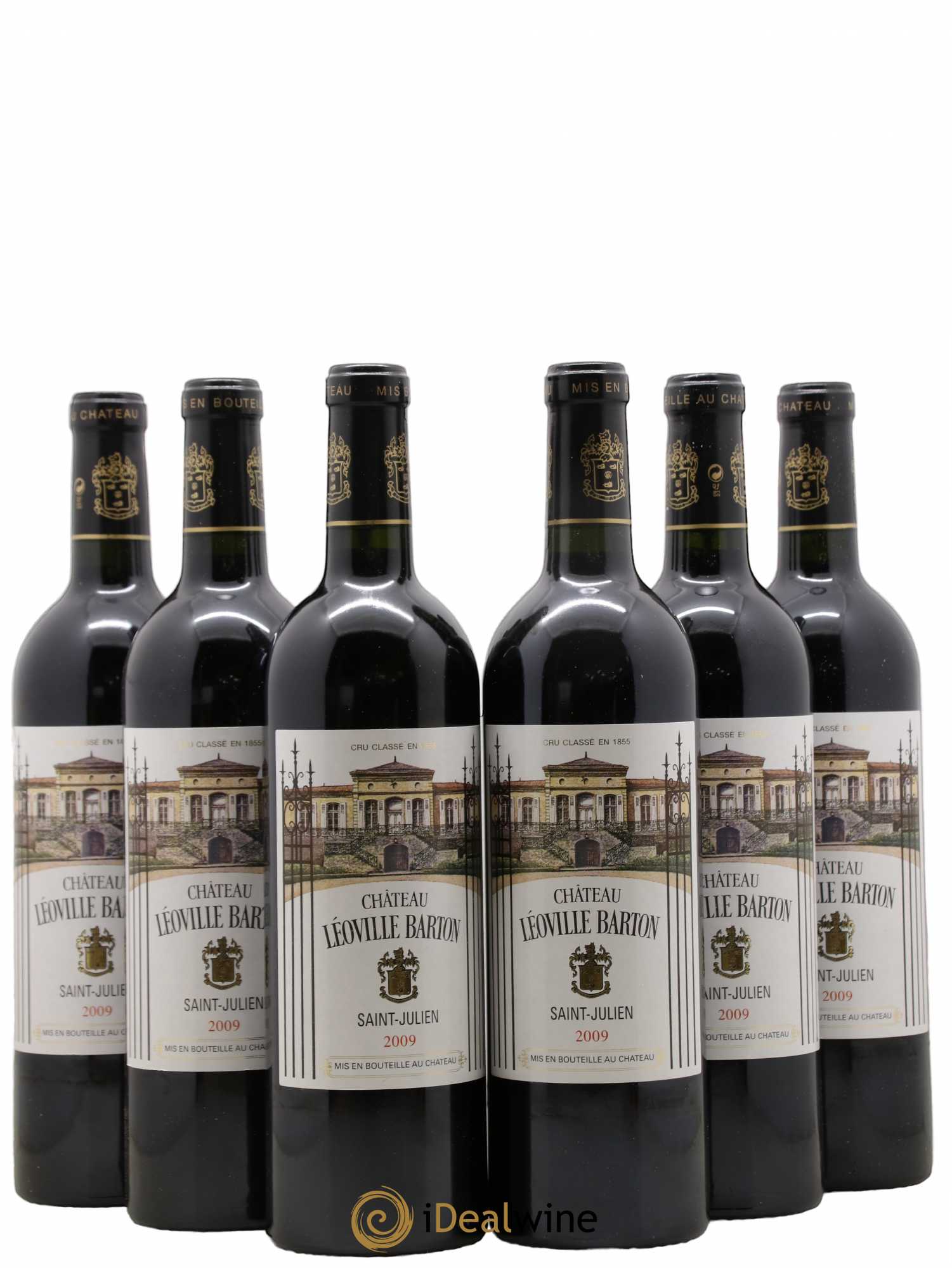 Château Léoville Barton 2ème Grand Cru Classé 2009 - Lot de 6 bouteilles - 0