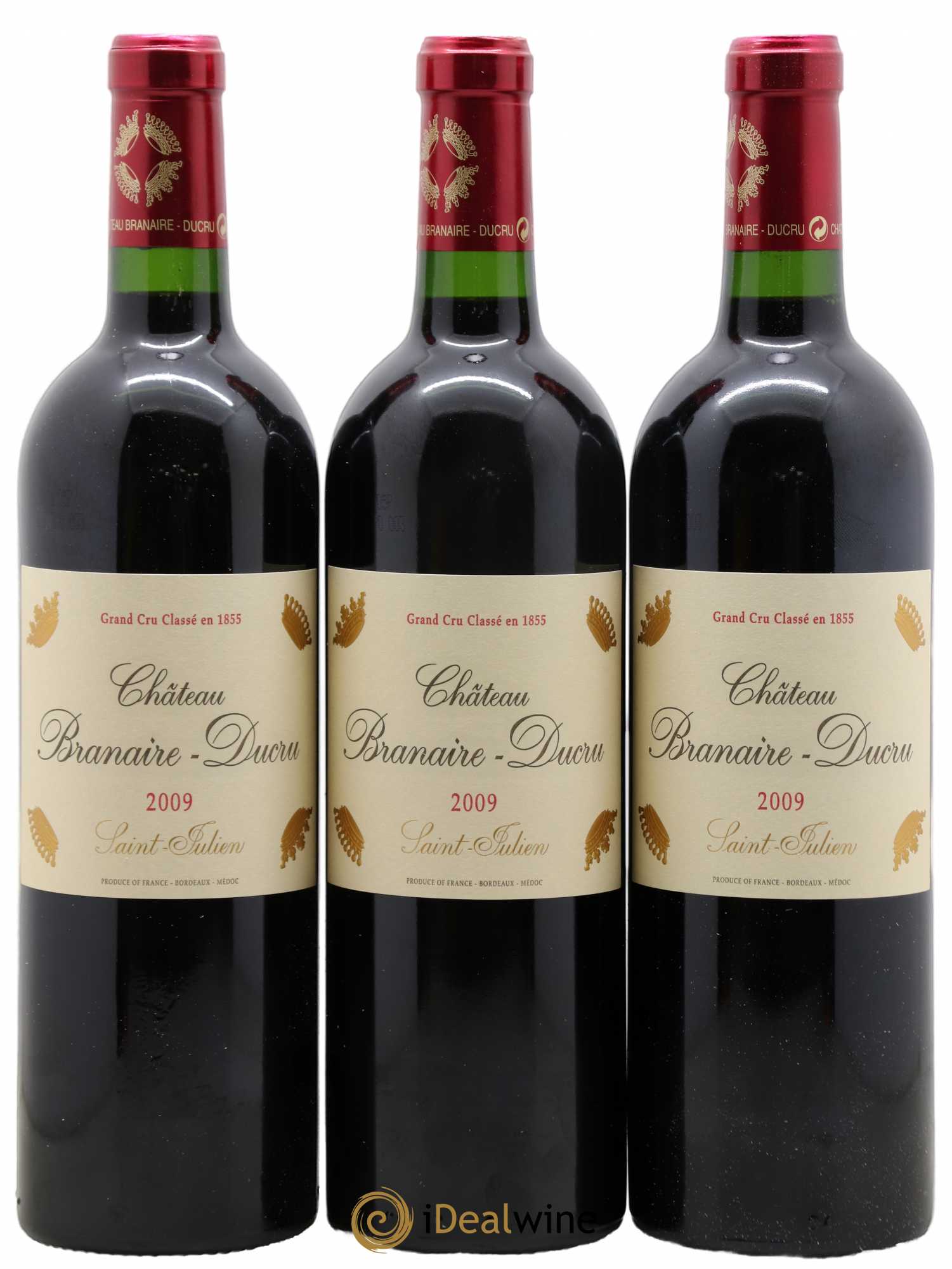 Château Branaire Ducru 4ème Grand Cru Classé 2009 - Lot de 12 bouteilles - 2
