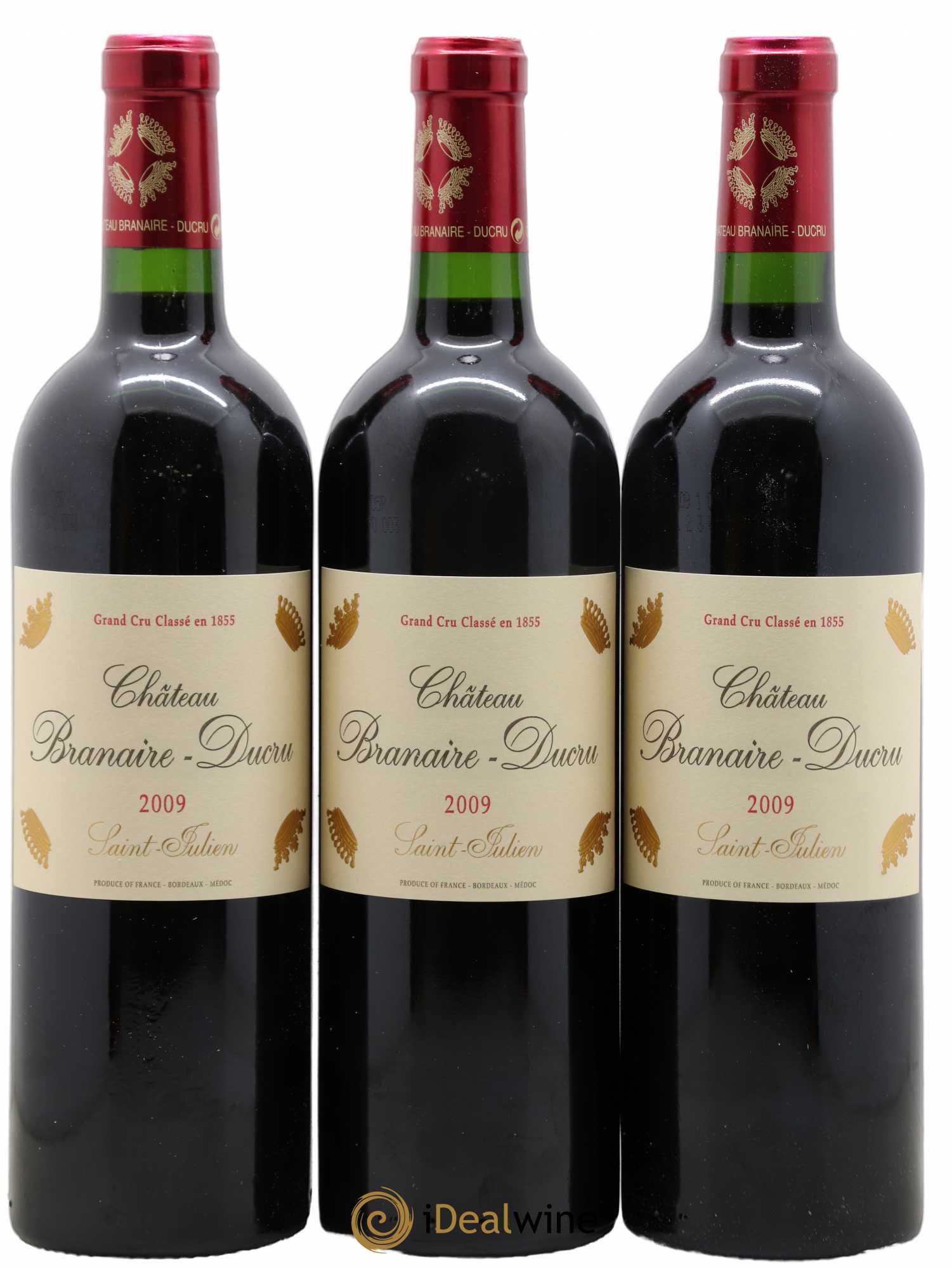 Château Branaire Ducru 4ème Grand Cru Classé 2009 - Lot de 12 bouteilles - 3