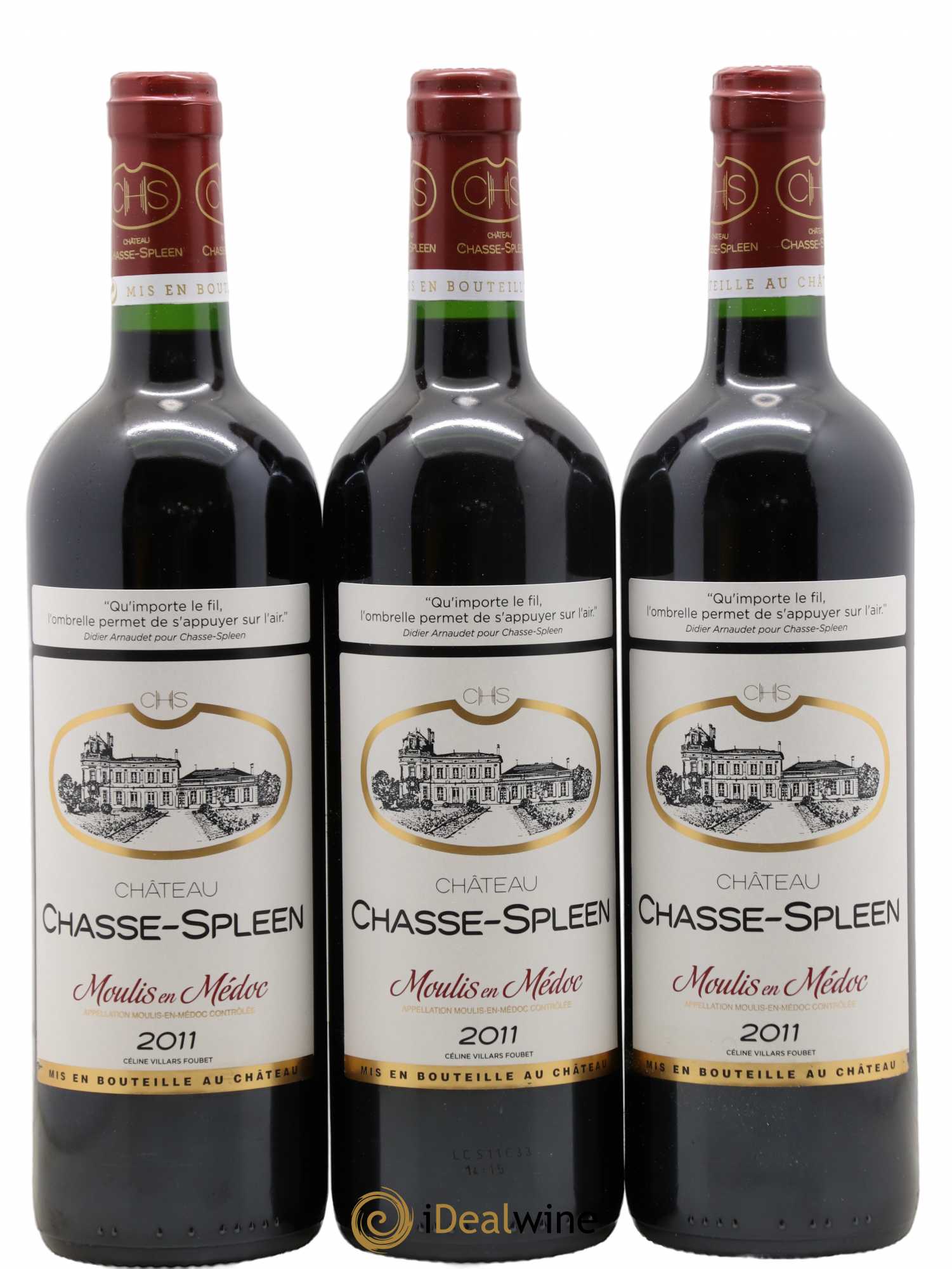 Château Chasse Spleen 2011 - Lot de 12 bouteilles - 4
