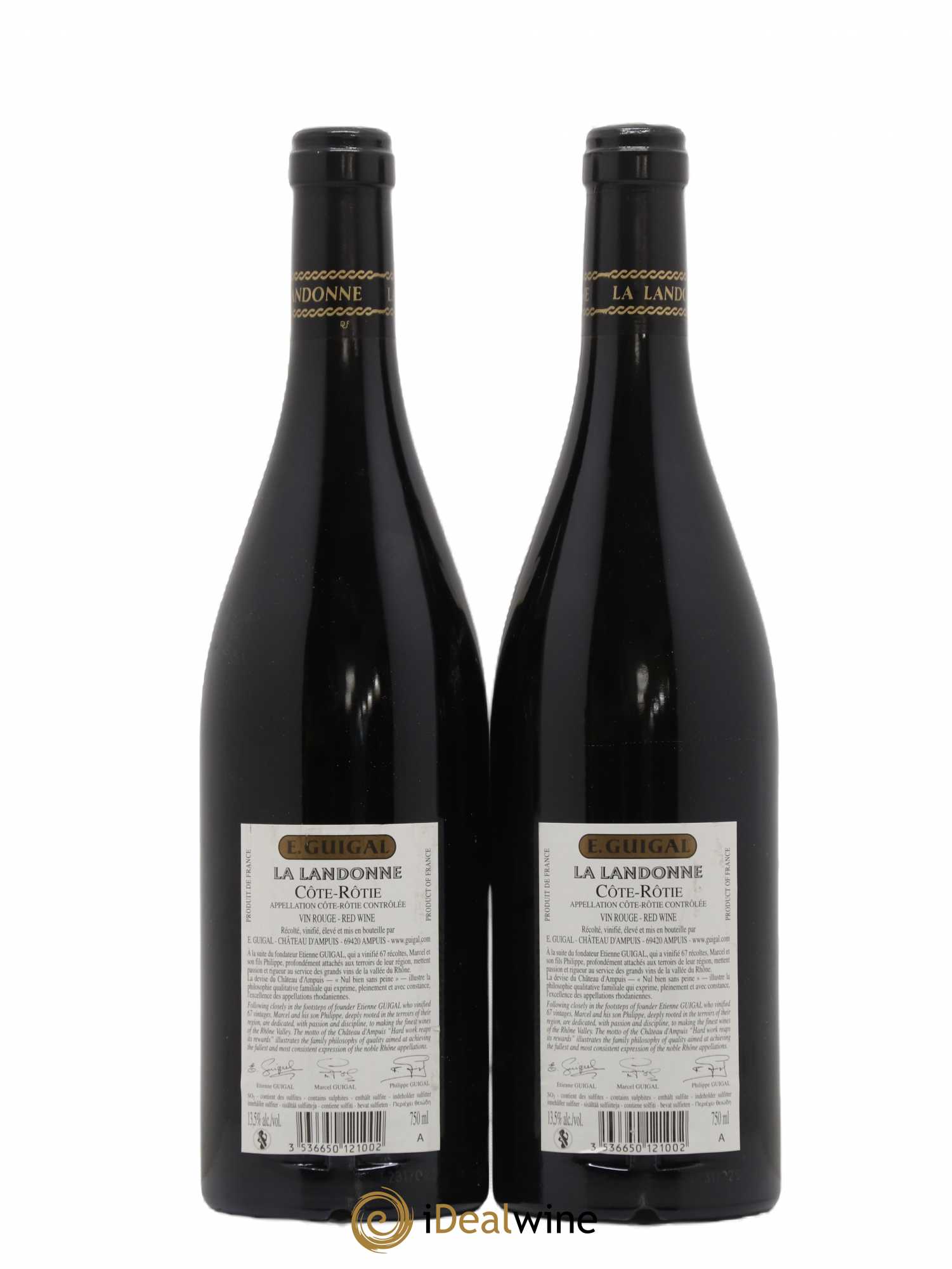 Côte-Rôtie La Landonne Guigal 2013 - Lot de 2 bouteilles - 1