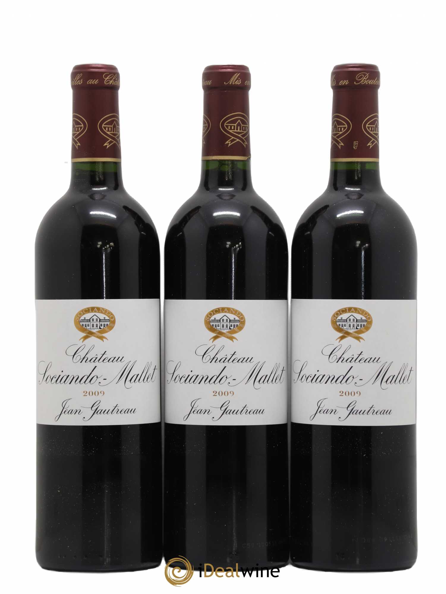 Château Sociando Mallet 2009 - Lot de 12 bouteilles - 3