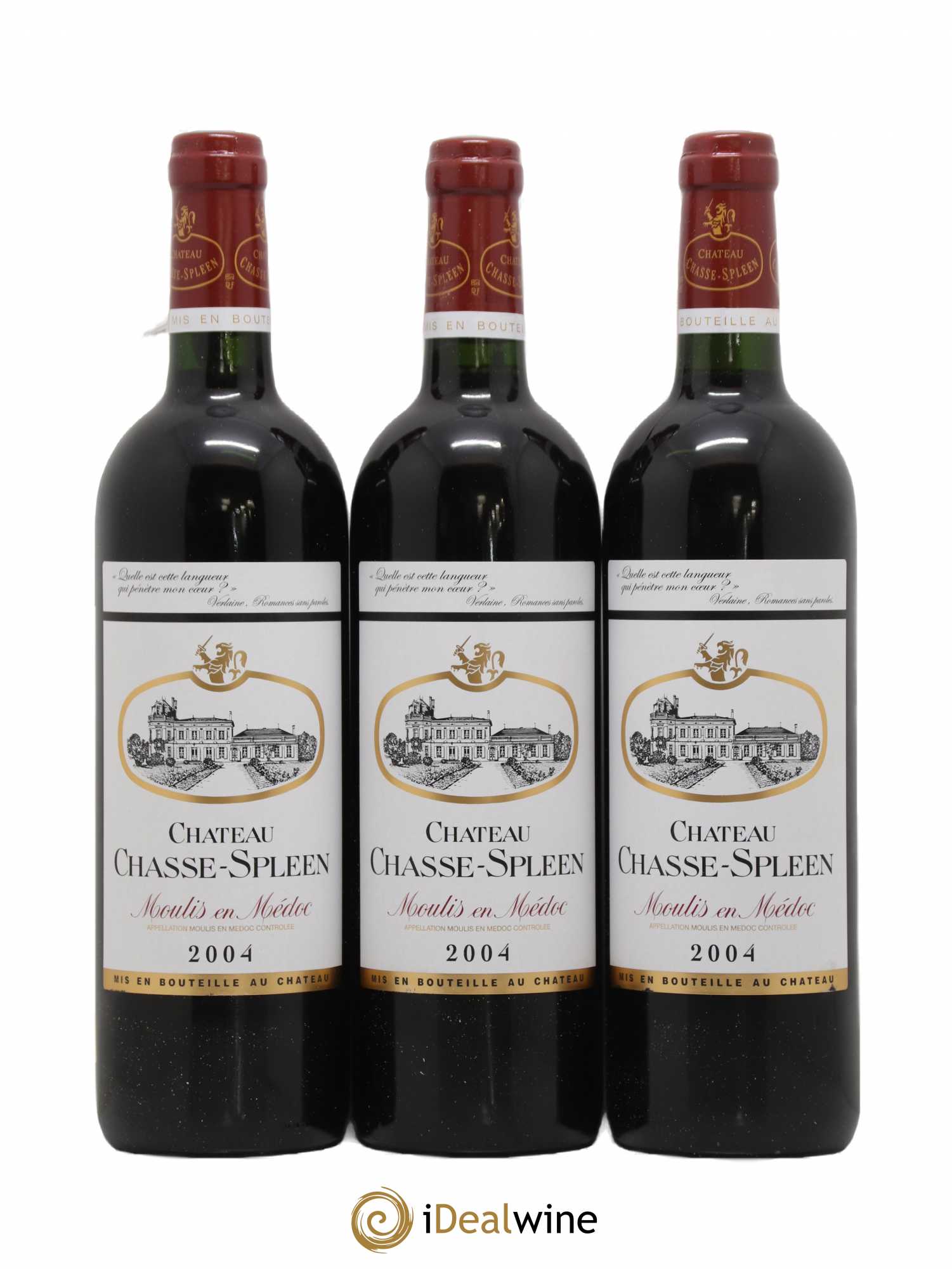 Château Chasse Spleen 2004 - Lot de 12 bouteilles - 4