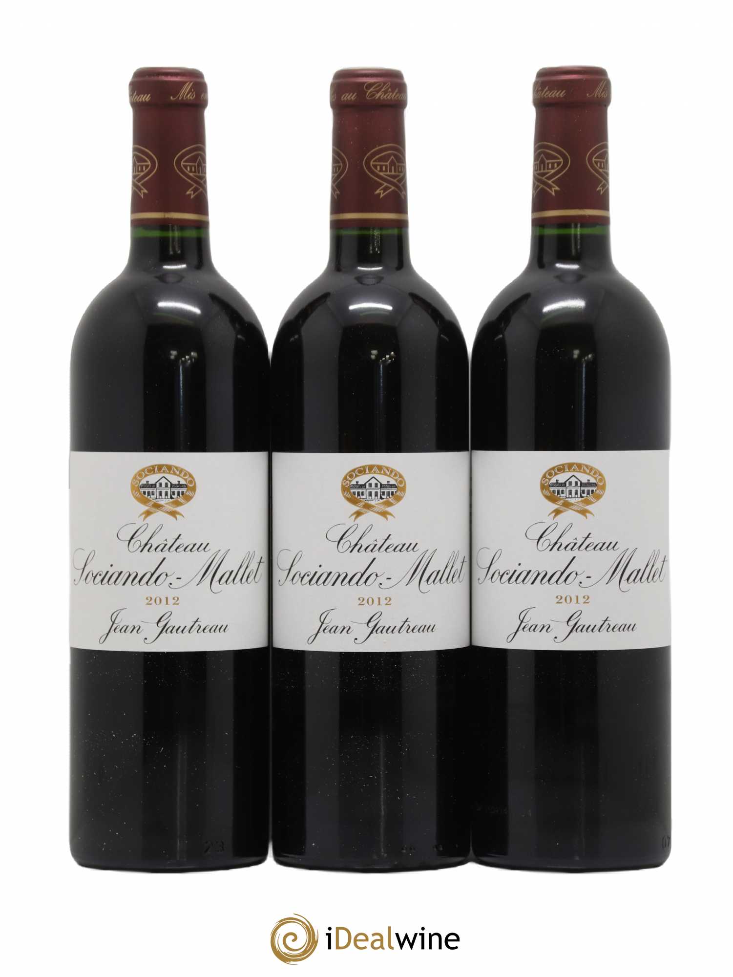 Château Sociando Mallet 2012 - Lot de 12 bouteilles - 3