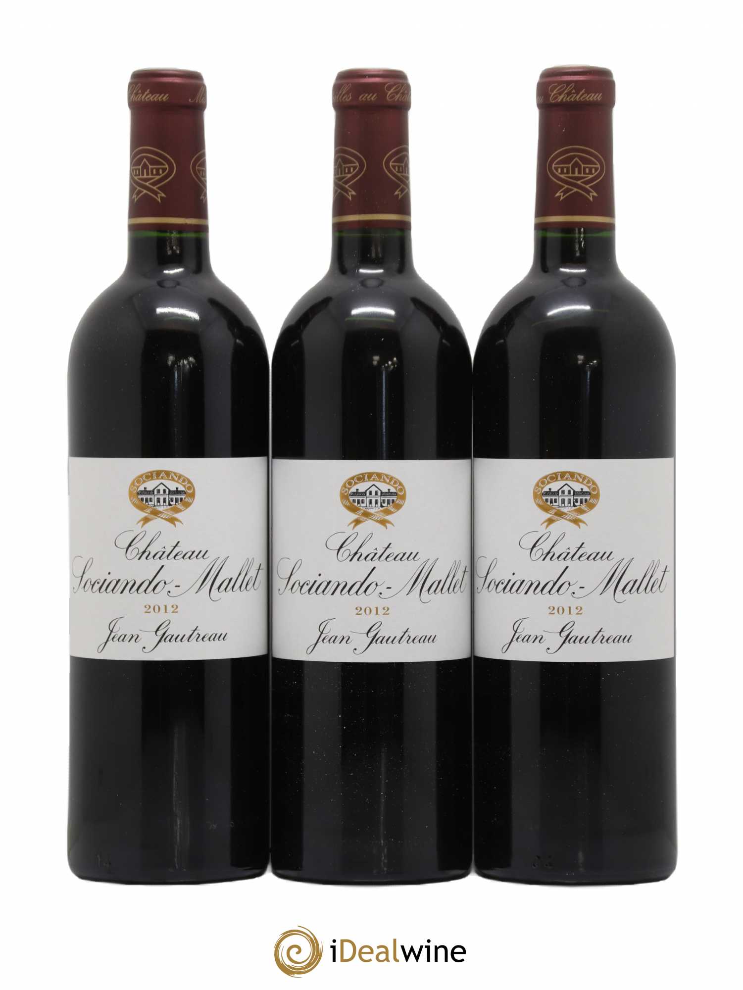 Château Sociando Mallet 2012 - Lot de 12 bouteilles - 4