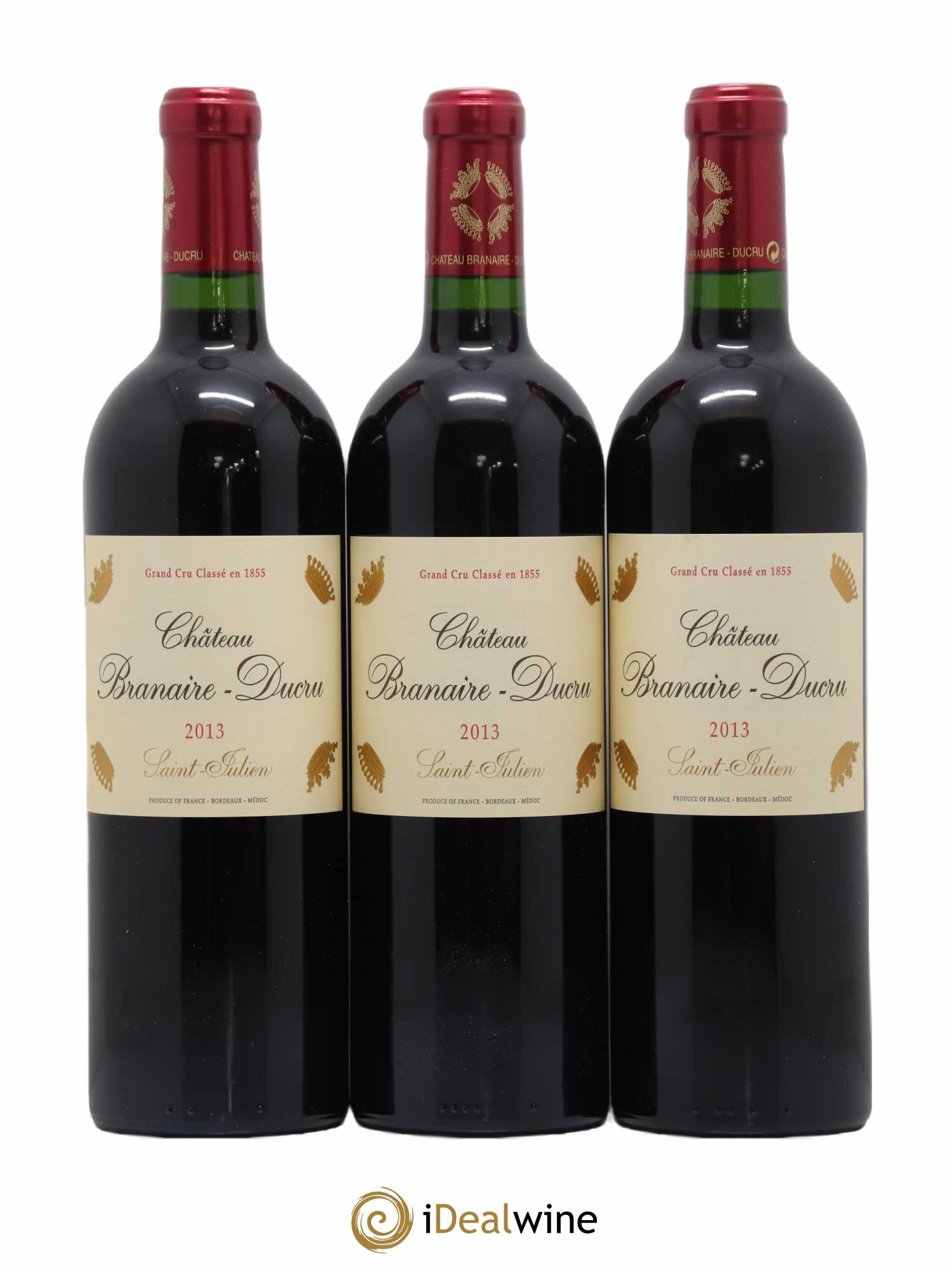 Château Branaire Ducru 4ème Grand Cru Classé 2013 - Lot de 12 bouteilles - 1