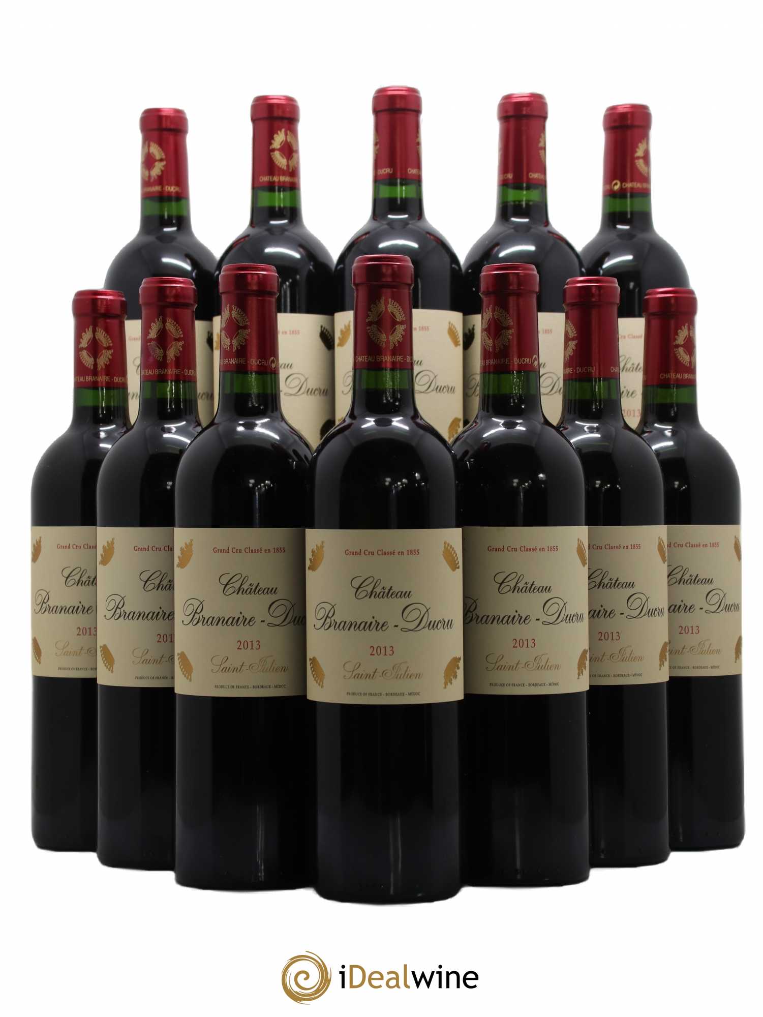 Château Branaire Ducru 4ème Grand Cru Classé 2013 - Lot de 12 bouteilles - 0