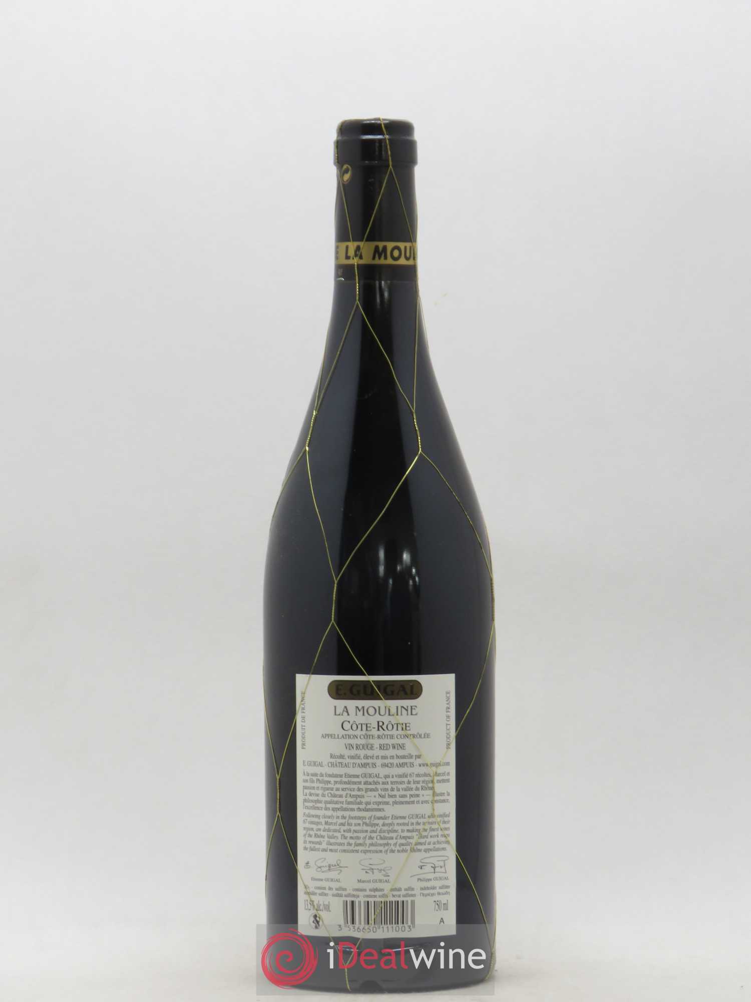 Côte-Rôtie La Mouline Guigal 2010 - Lot de 1 bouteille - 1