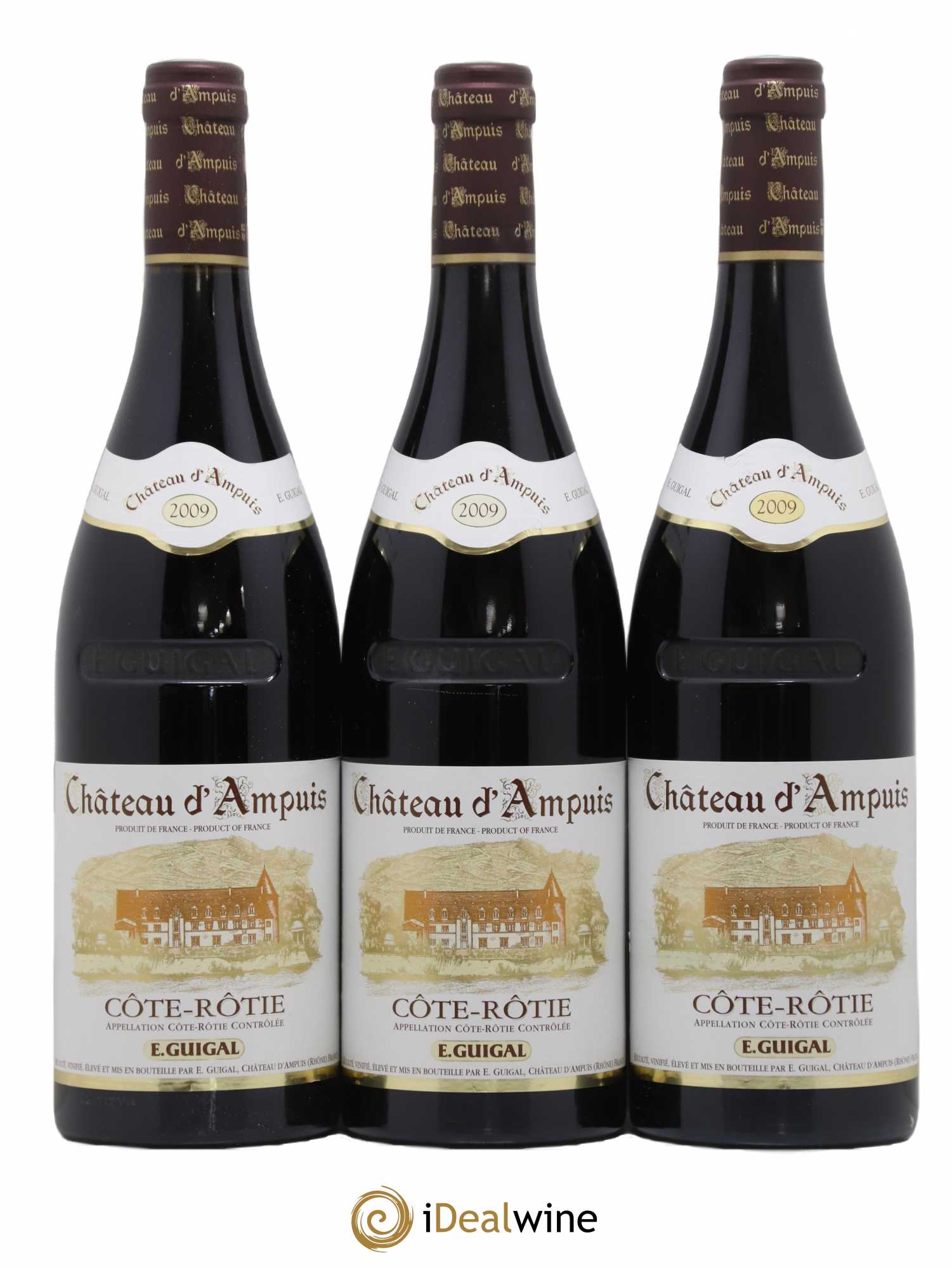 Côte-Rôtie Château d'Ampuis Guigal 2009 - Lot de 12 bouteilles - 1