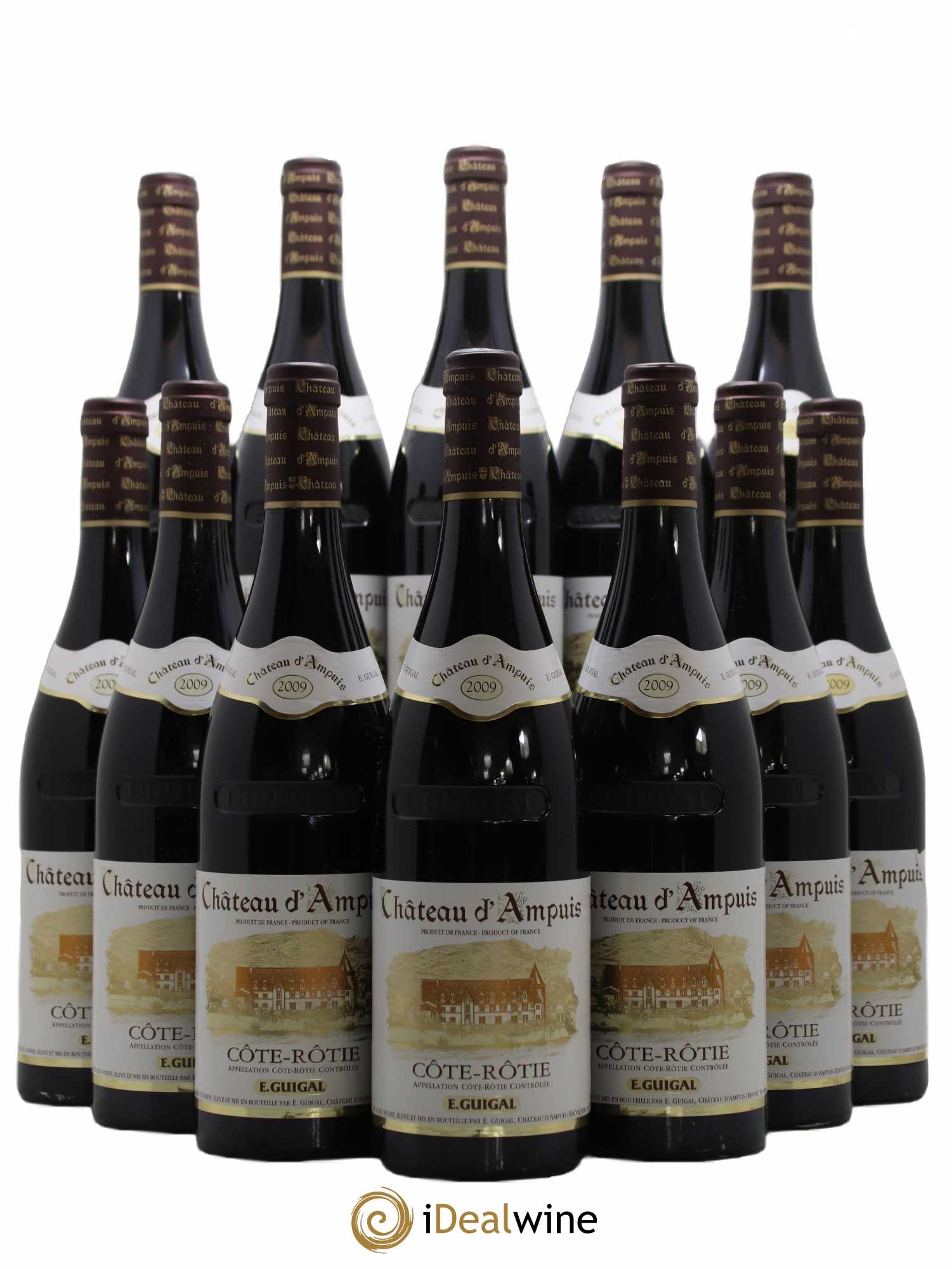 Côte-Rôtie Château d'Ampuis Guigal 2009 - Lot de 12 bouteilles - 0
