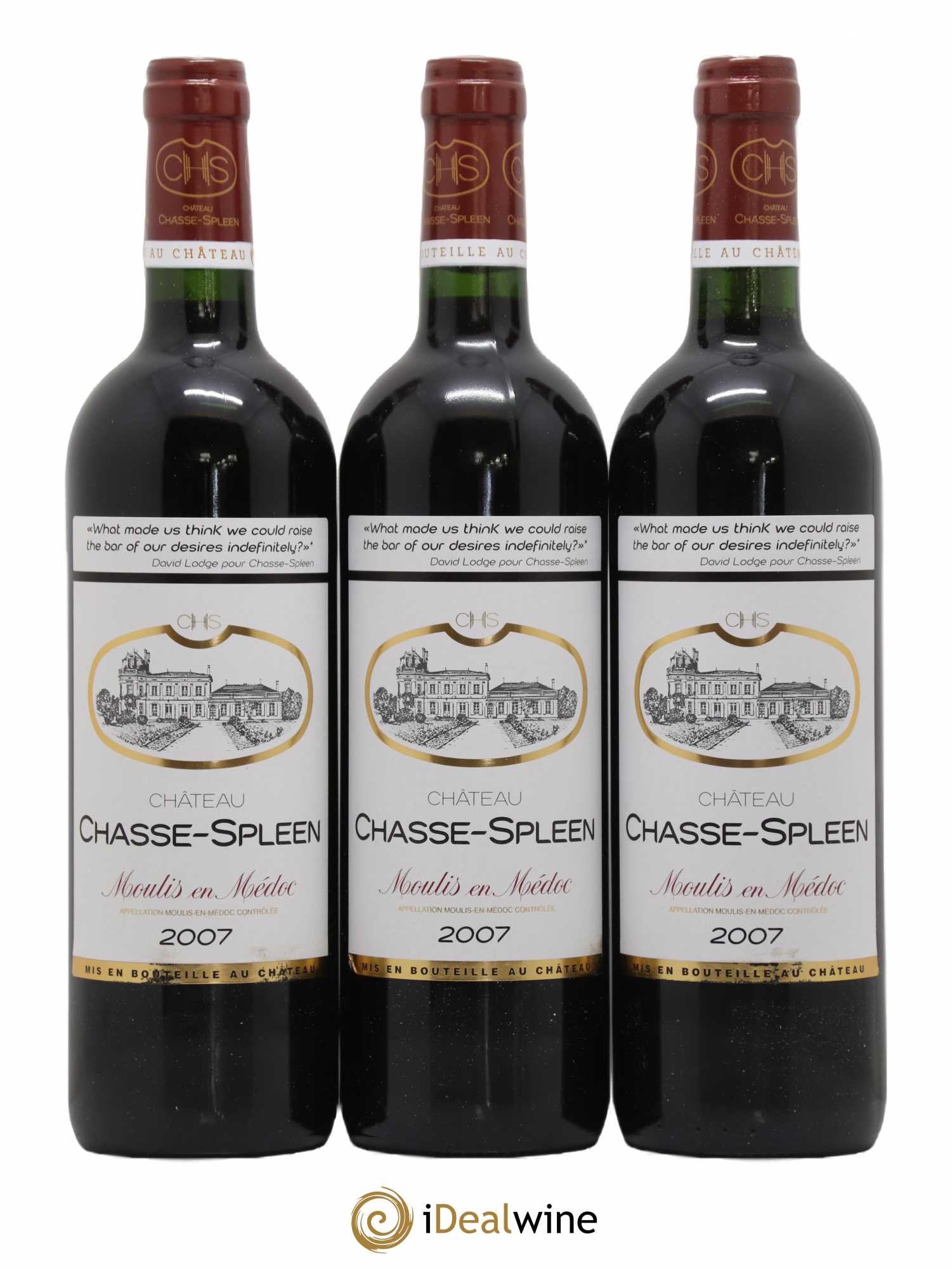 Château Chasse Spleen 2007 - Lot de 12 bouteilles - 3
