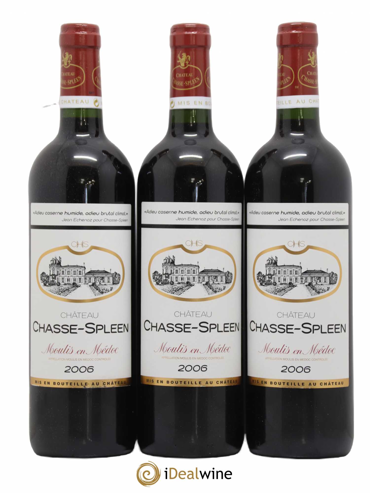 Château Chasse Spleen 2006 - Lot de 12 bouteilles - 1