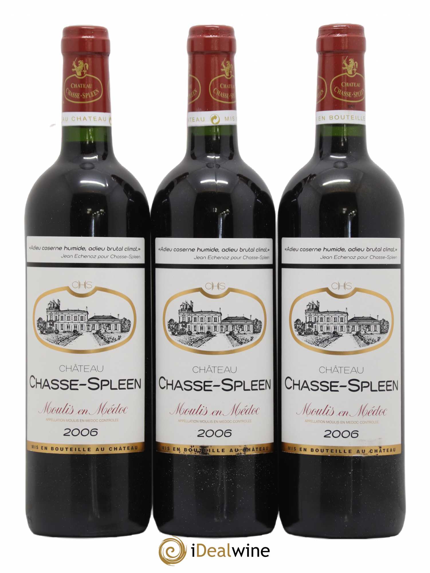 Château Chasse Spleen 2006 - Lot de 12 bouteilles - 2