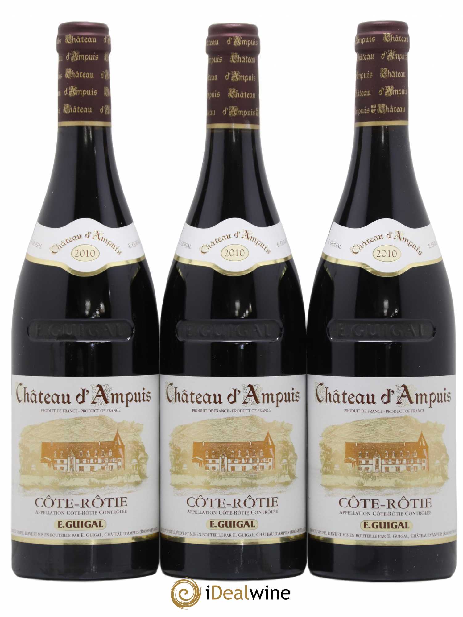 Côte-Rôtie Château d'Ampuis Guigal 2010 - Lot de 12 bouteilles - 3