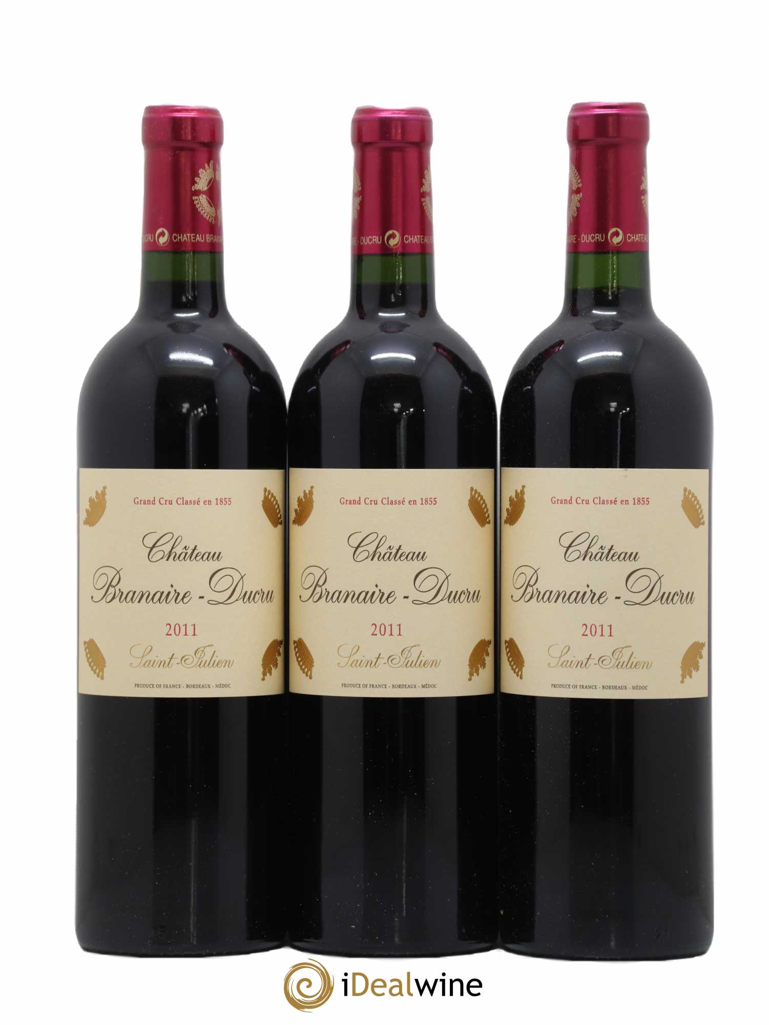 Château Branaire Ducru 4ème Grand Cru Classé 2011 - Lot de 12 bouteilles - 1