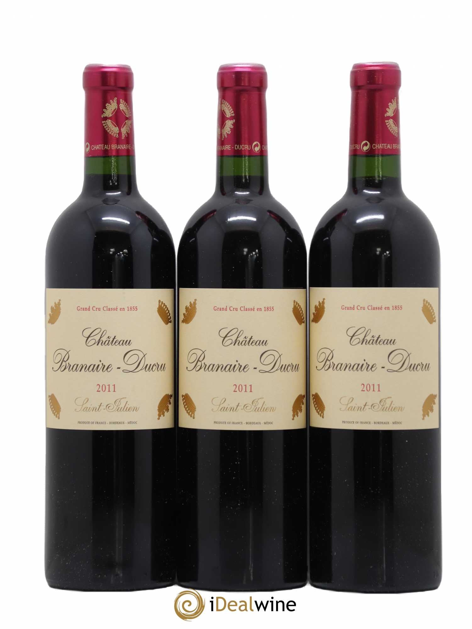 Château Branaire Ducru 4ème Grand Cru Classé 2011 - Lot de 12 bouteilles - 4