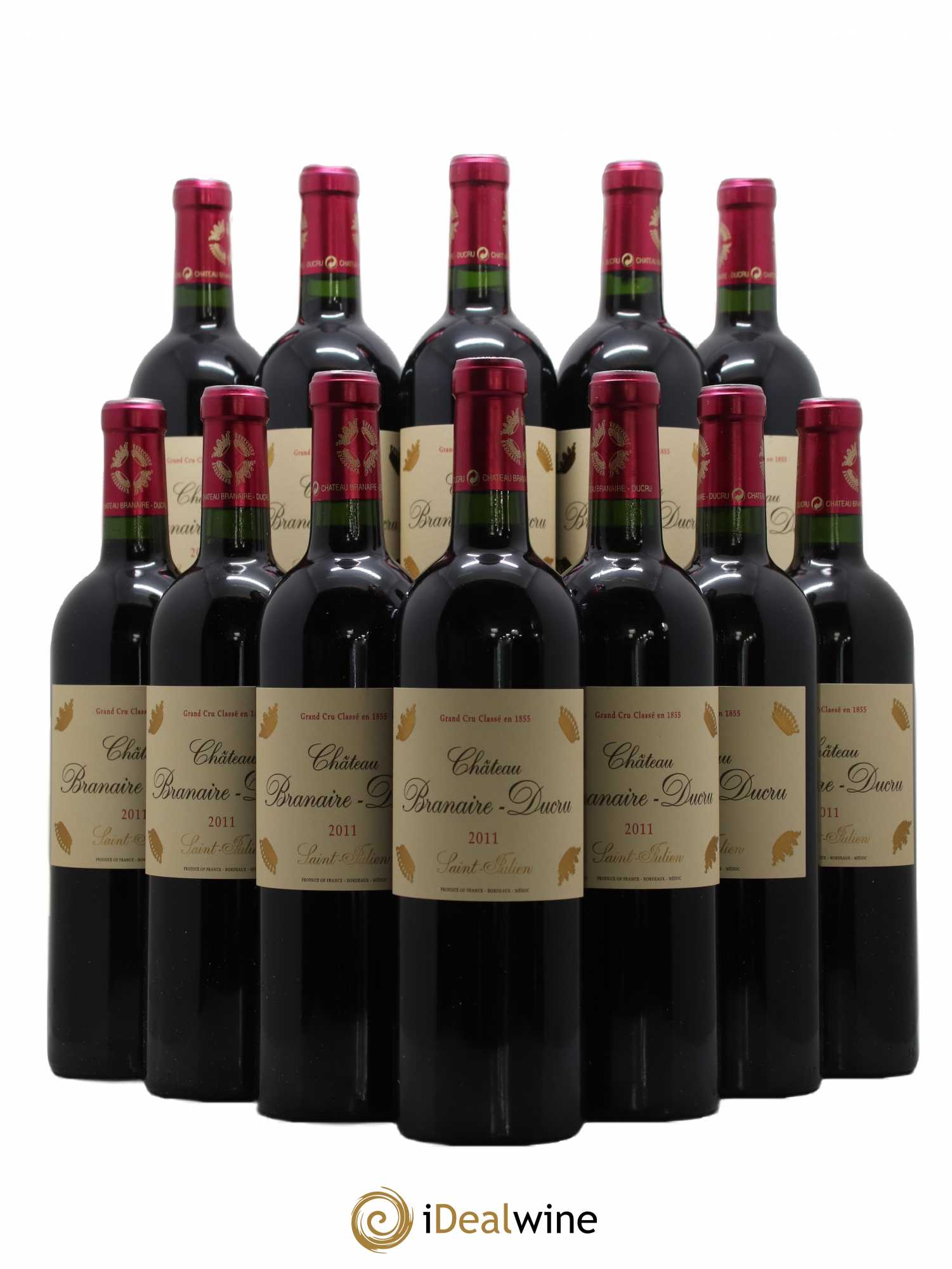 Château Branaire Ducru 4ème Grand Cru Classé 2011 - Lot de 12 bouteilles - 0
