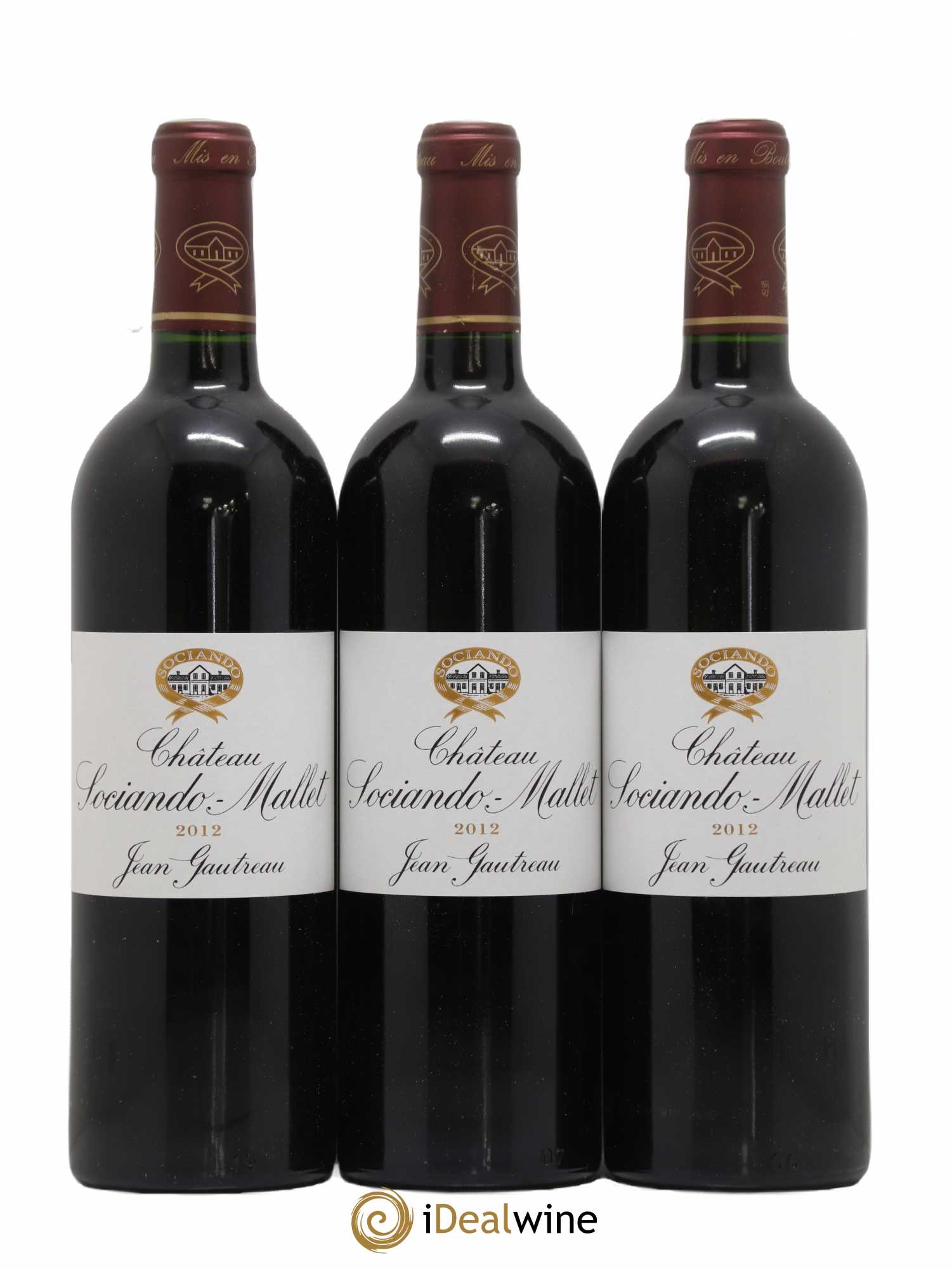 Château Sociando Mallet 2012 - Lot de 12 bouteilles - 3
