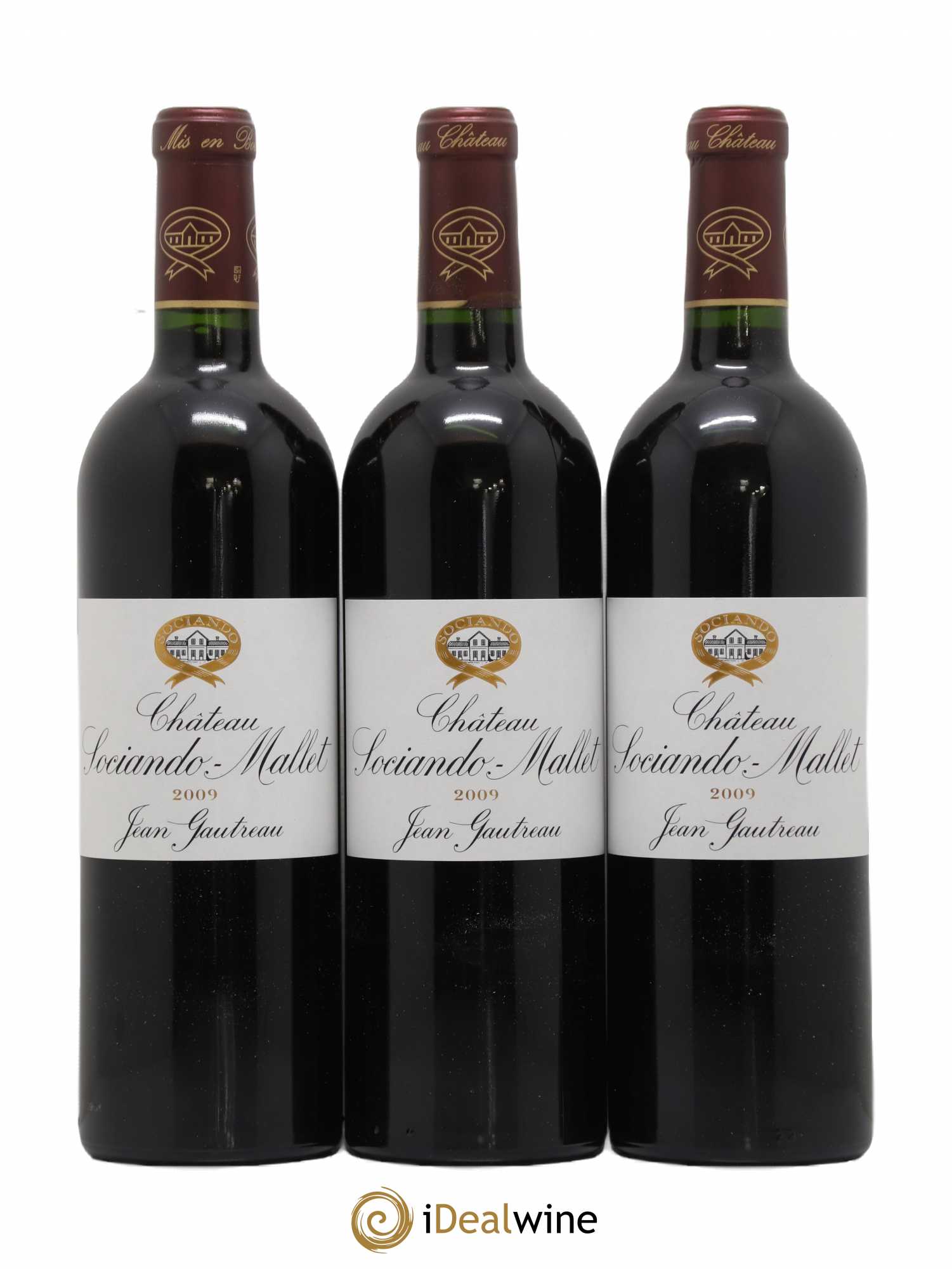 Château Sociando Mallet 2009 - Lot de 12 bouteilles - 3