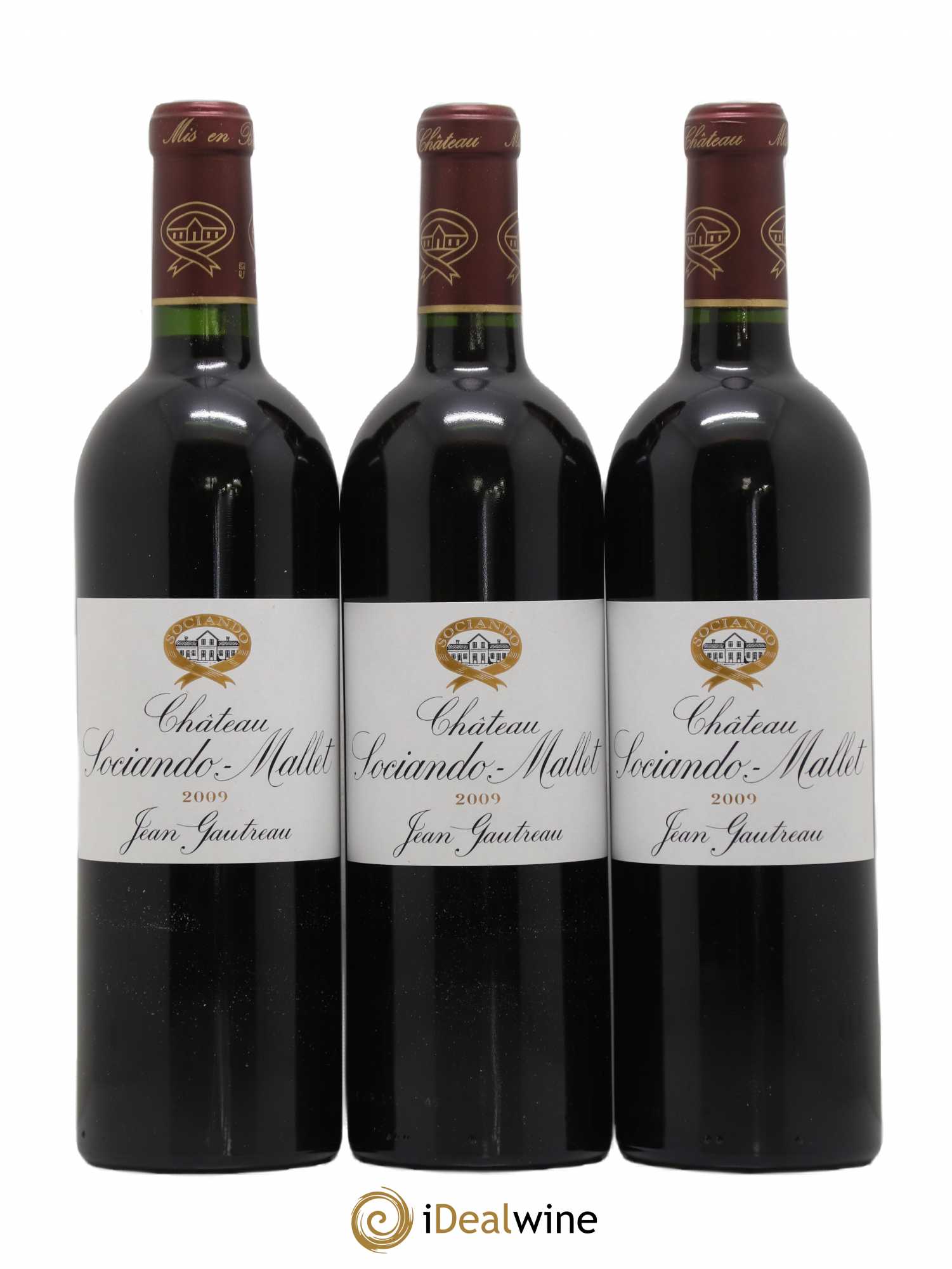 Château Sociando Mallet 2009 - Lot de 12 bouteilles - 4