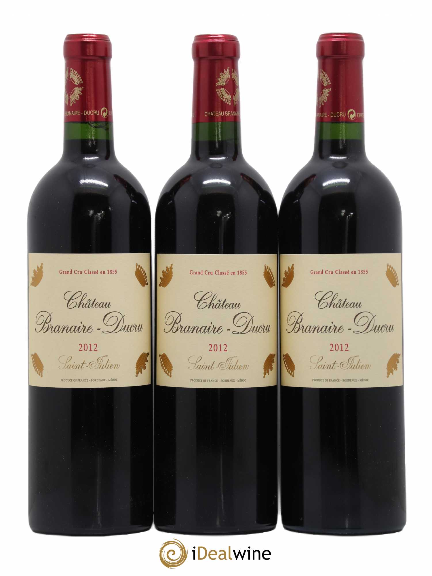 Château Branaire Ducru 4ème Grand Cru Classé 2012 - Lot de 6 bouteilles - 2