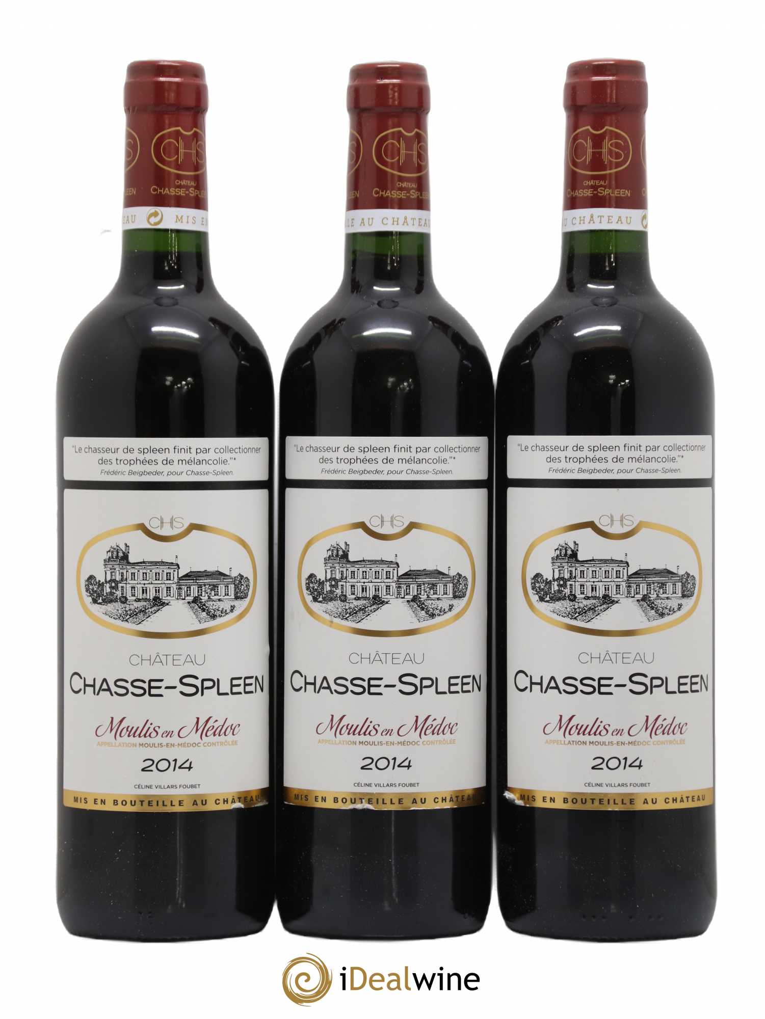 Château Chasse Spleen 2014 - Lot de 6 bouteilles - 2