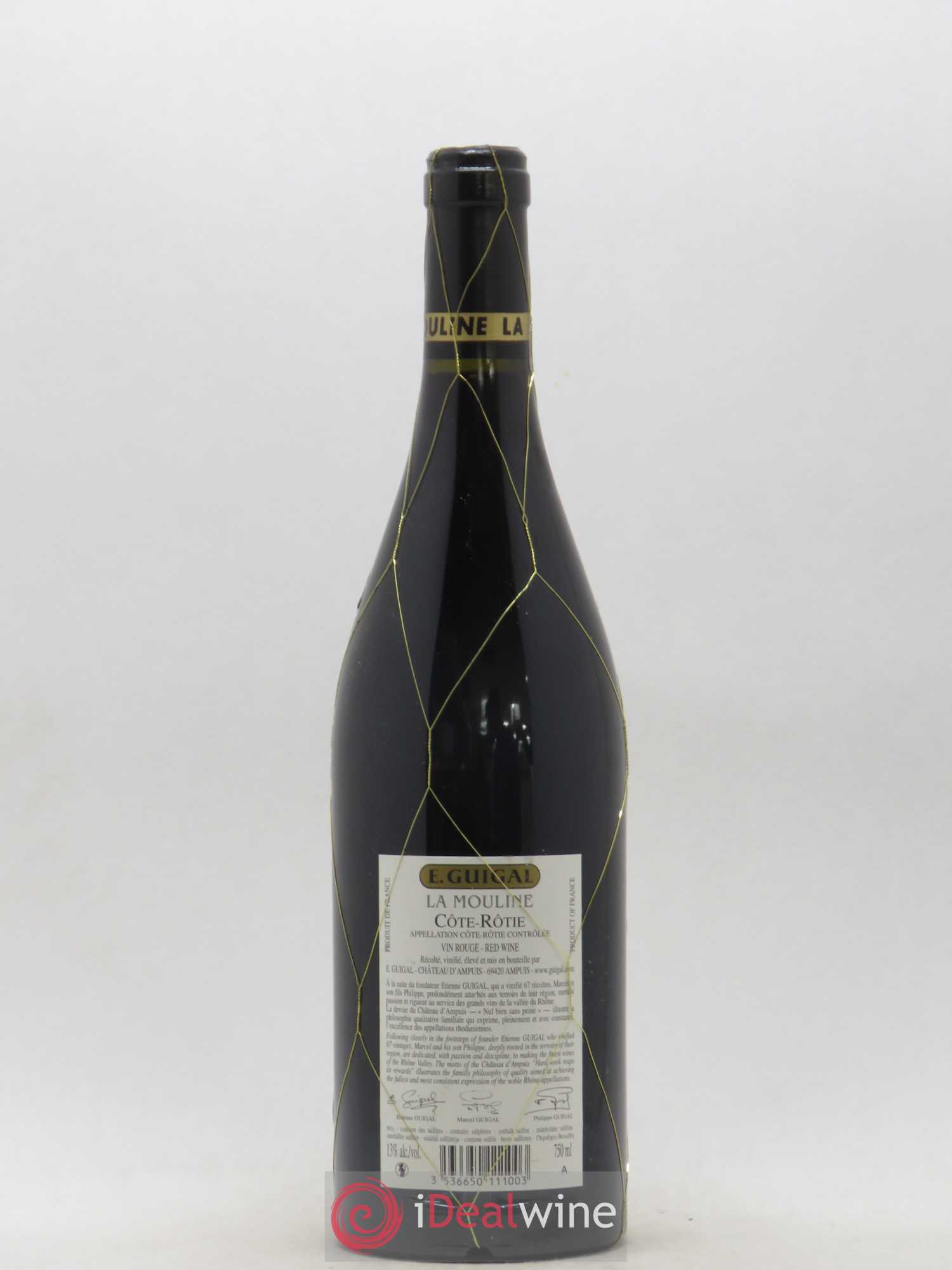 Côte-Rôtie La Mouline Guigal 2011 - Lot de 1 bouteille - 1