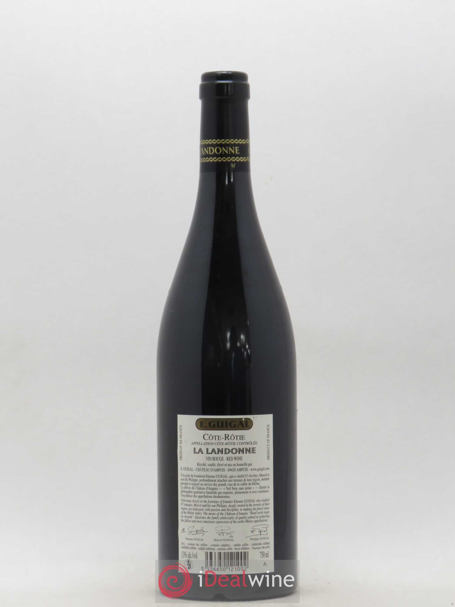 Côte-Rôtie La Landonne Guigal 2009 - Lot de 1 bouteille - 1