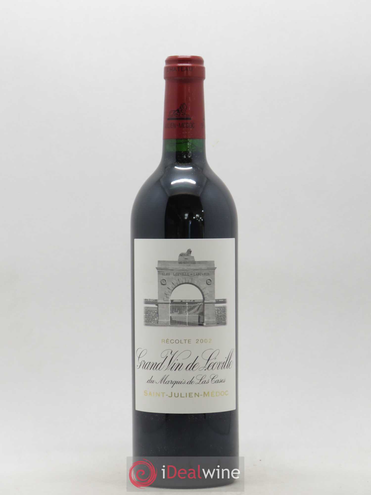 Château Léoville Las Cases 2ème Grand Cru Classé 2002 - Lot de 1 bouteille - 0