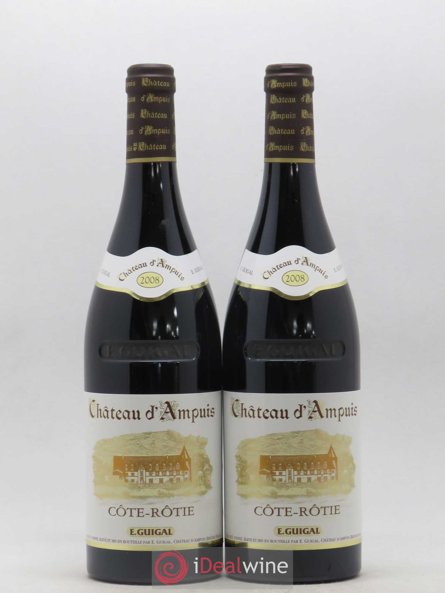 Côte-Rôtie Château d'Ampuis Guigal 2008 - Lot de 2 bouteilles - 0