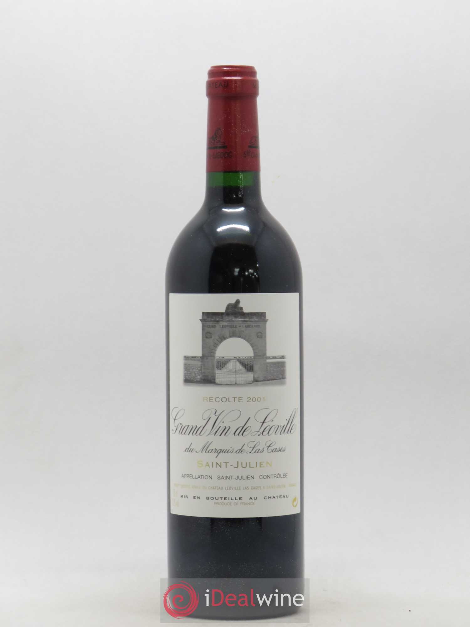 Château Léoville Las Cases 2ème Grand Cru Classé 2001 - Lot de 1 bouteille - 0