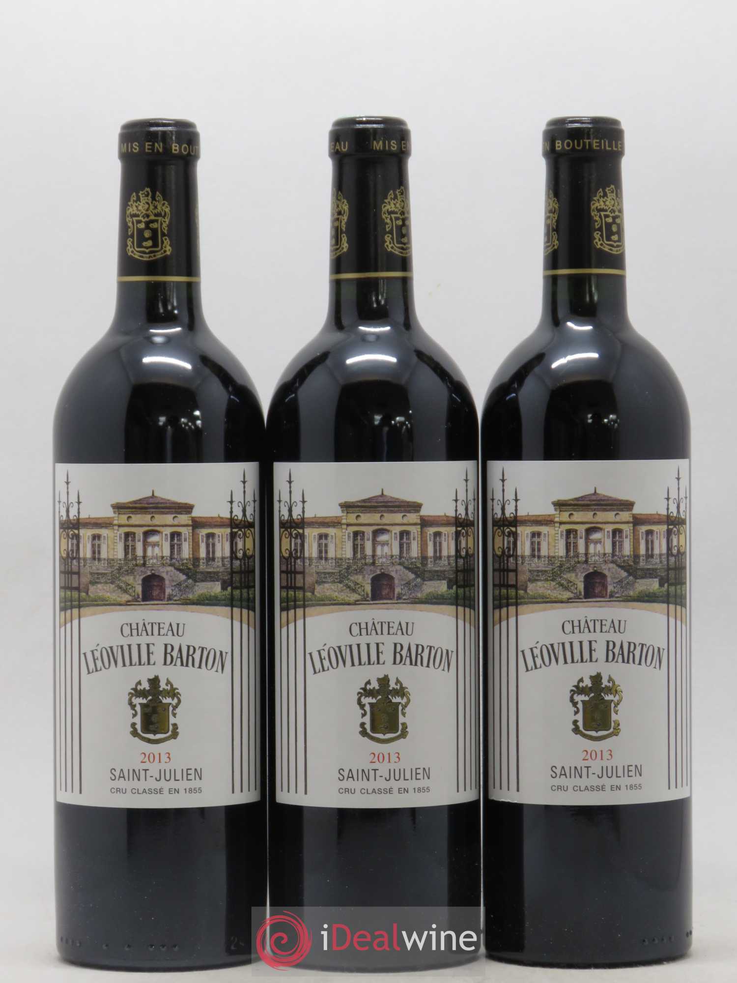 Château Léoville Barton 2ème Grand Cru Classé 2013 - Lot de 3 bouteilles - 0