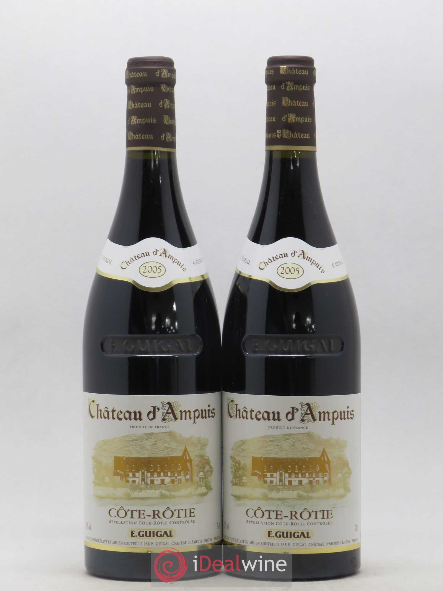 Côte-Rôtie Château d'Ampuis Guigal 2005 - Lot de 2 bouteilles - 0