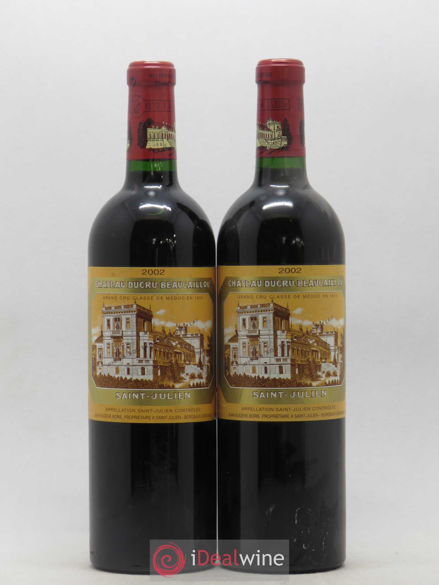 Château Ducru Beaucaillou 2ème Grand Cru Classé 2002 - Lot de 2 bouteilles - 0