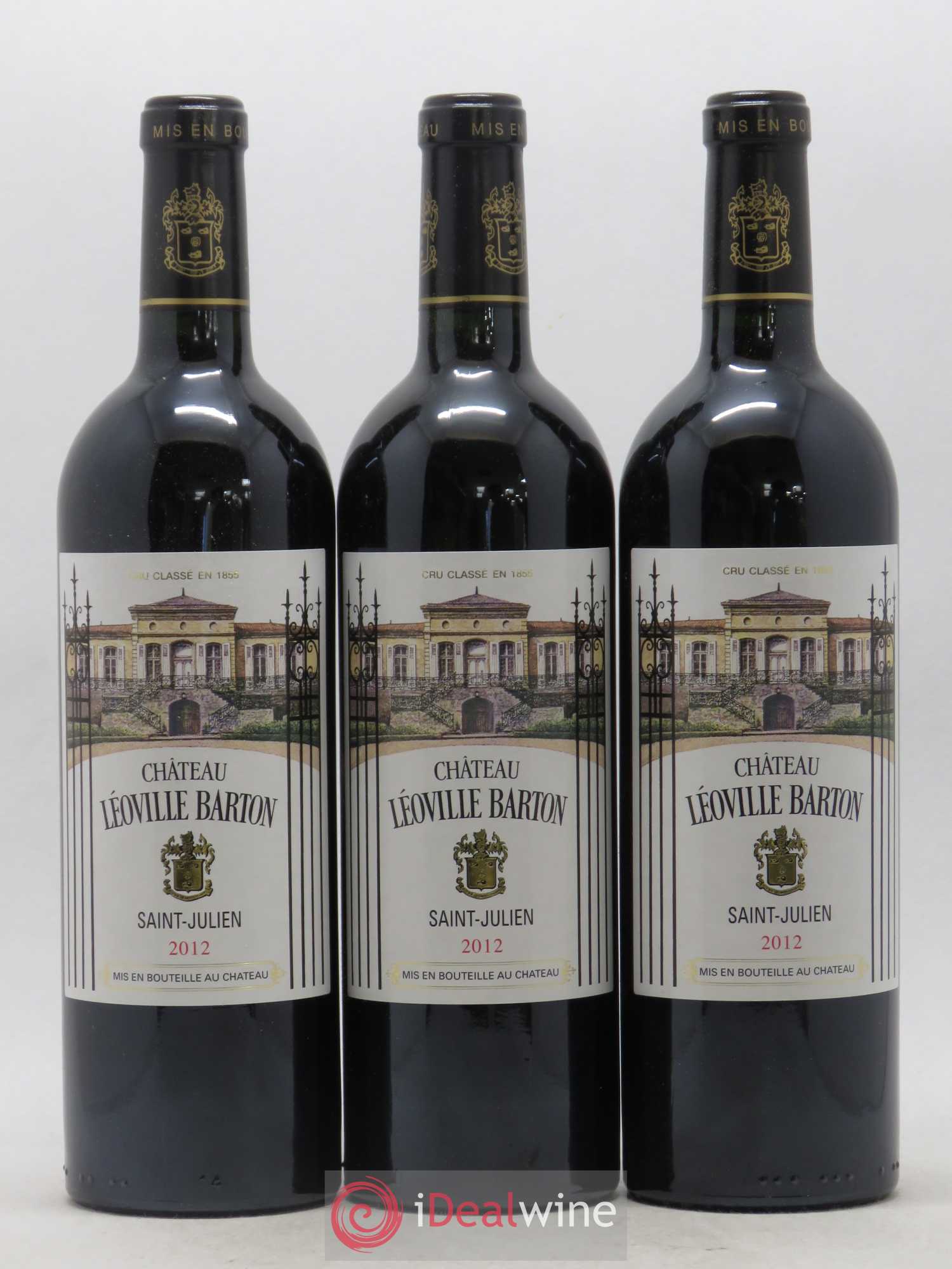 Château Léoville Barton 2ème Grand Cru Classé 2012 - Lot de 6 bouteilles - 1