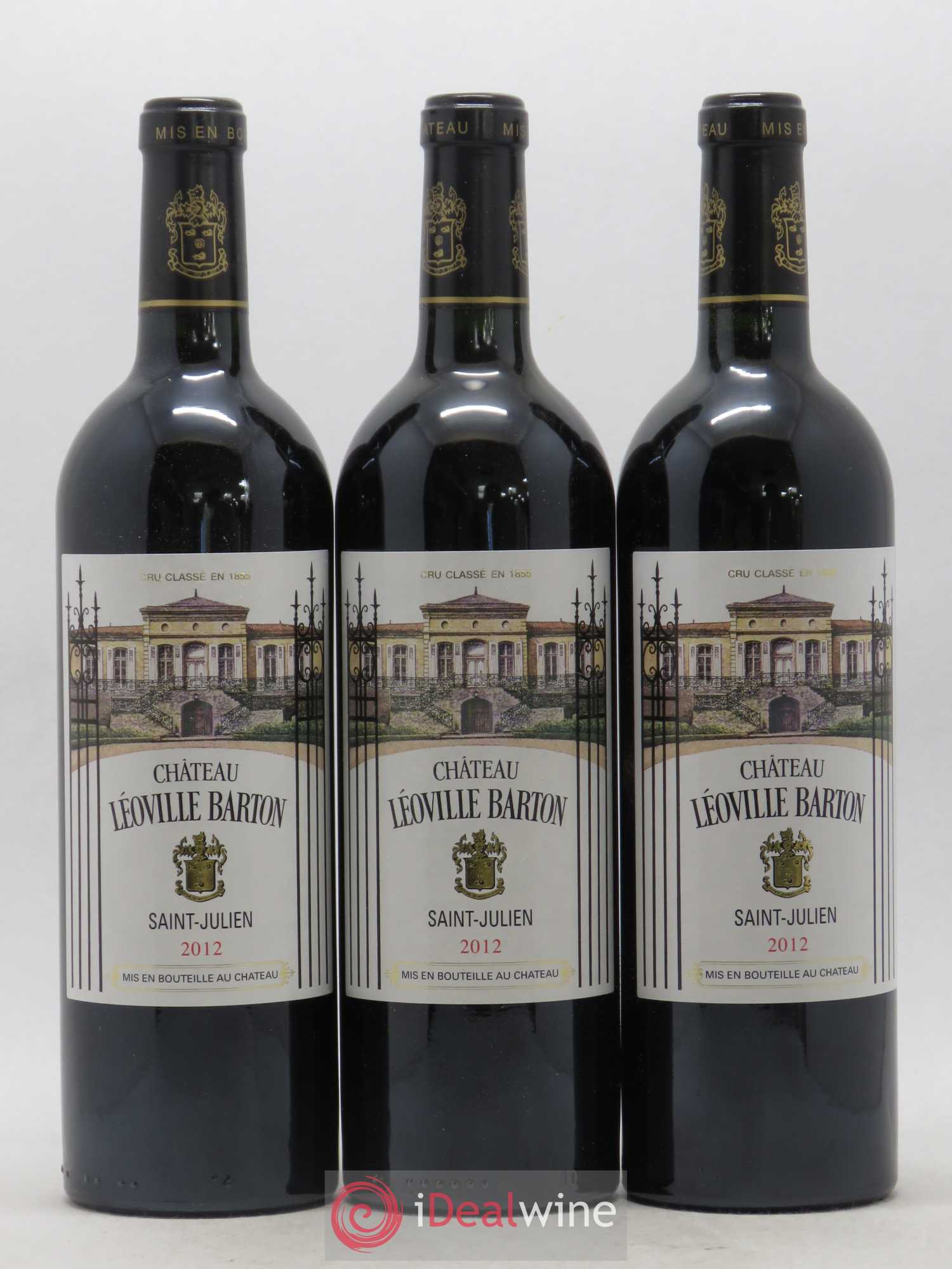 Château Léoville Barton 2ème Grand Cru Classé 2012 - Lot de 6 bouteilles - 2
