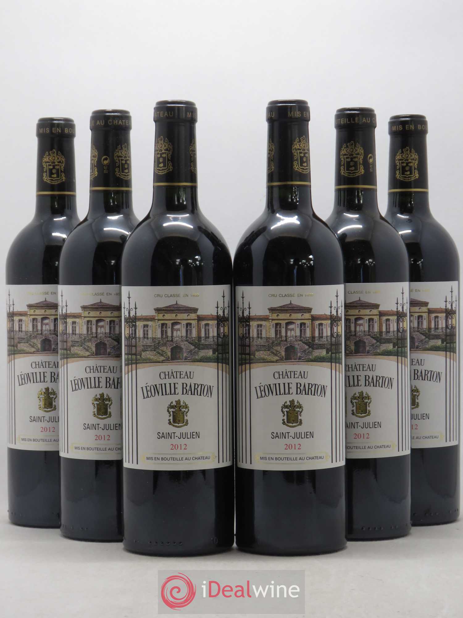 Château Léoville Barton 2ème Grand Cru Classé 2012 - Lot de 6 bouteilles - 0