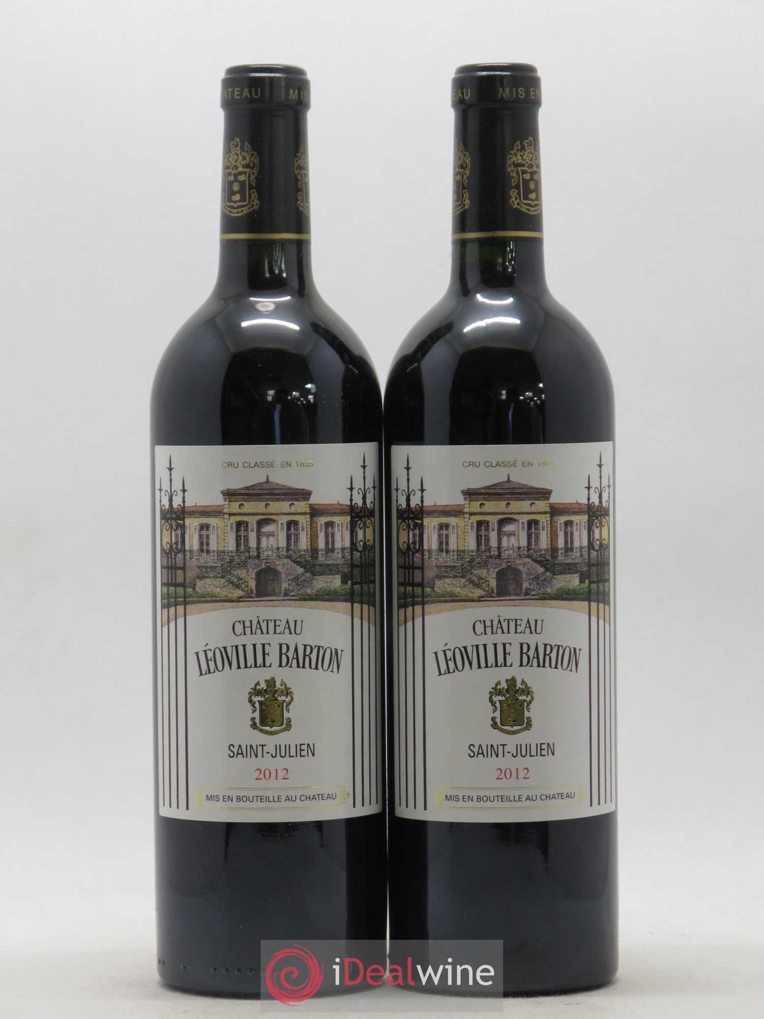 Château Léoville Barton 2ème Grand Cru Classé 2012 - Lot de 2 bouteilles - 0