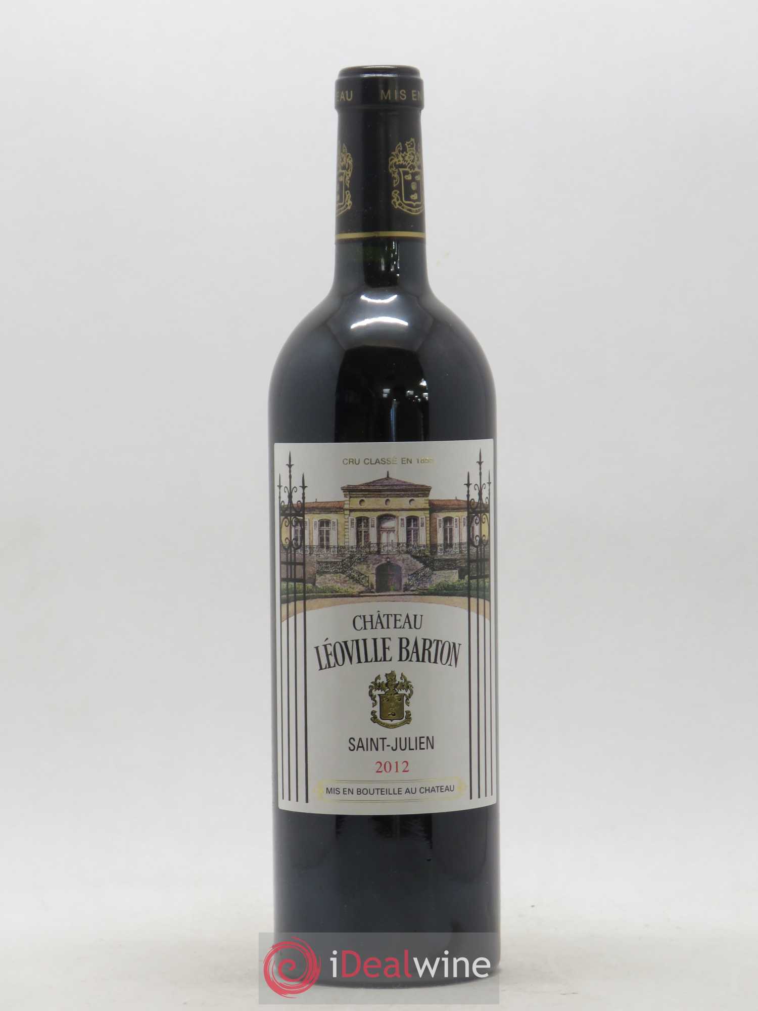 Château Léoville Barton 2ème Grand Cru Classé 2012 - Lot de 1 bouteille - 0