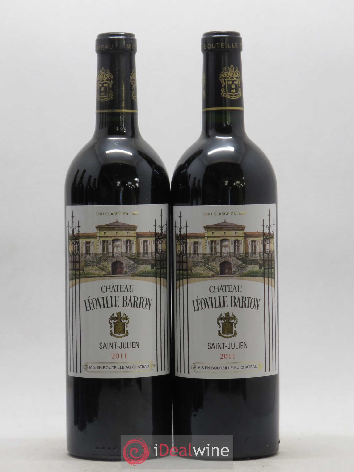Château Léoville Barton 2ème Grand Cru Classé 2011 - Lot de 2 bouteilles - 0
