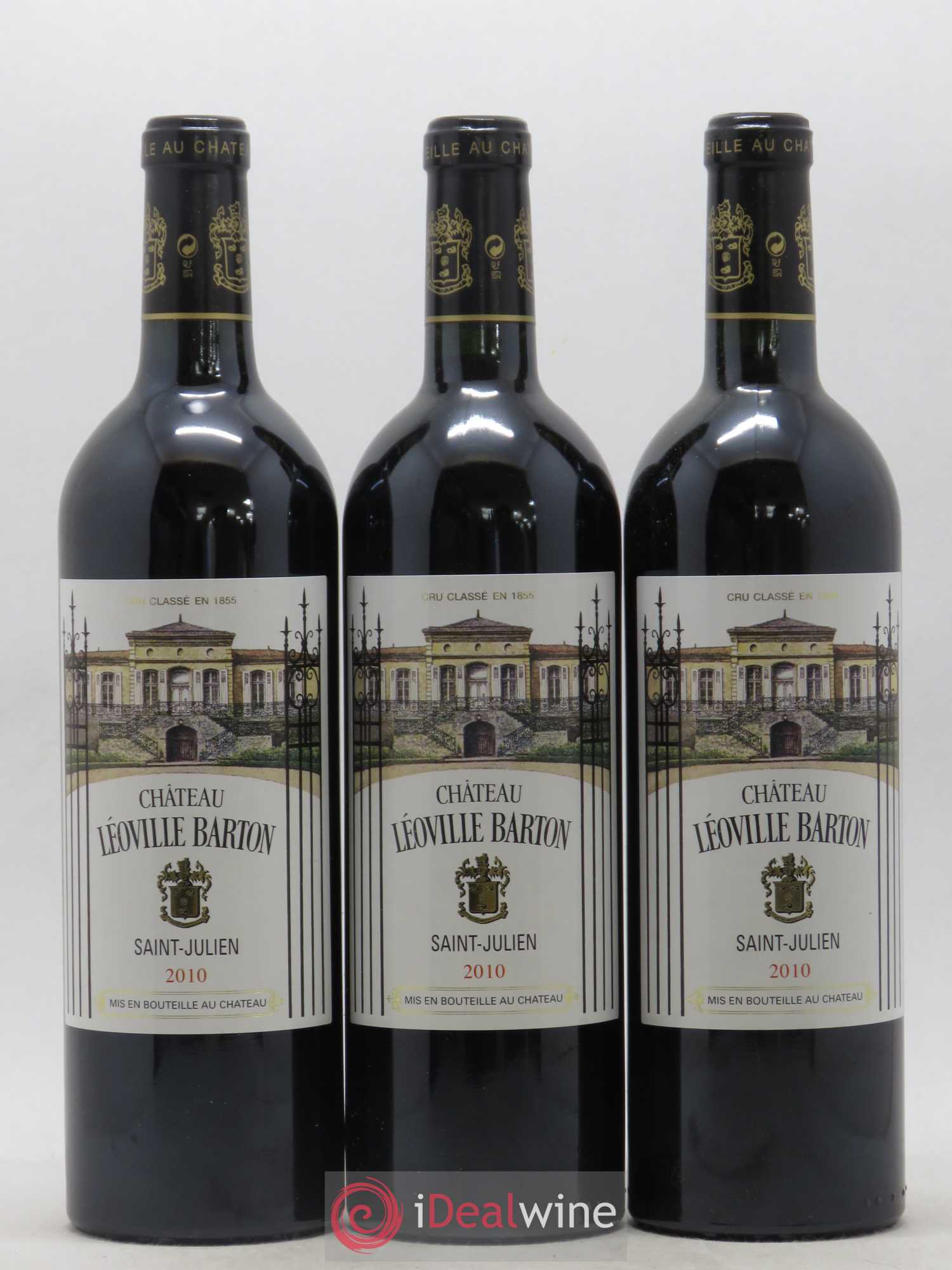 Château Léoville Barton 2ème Grand Cru Classé 2010 - Lot de 6 bouteilles - 2
