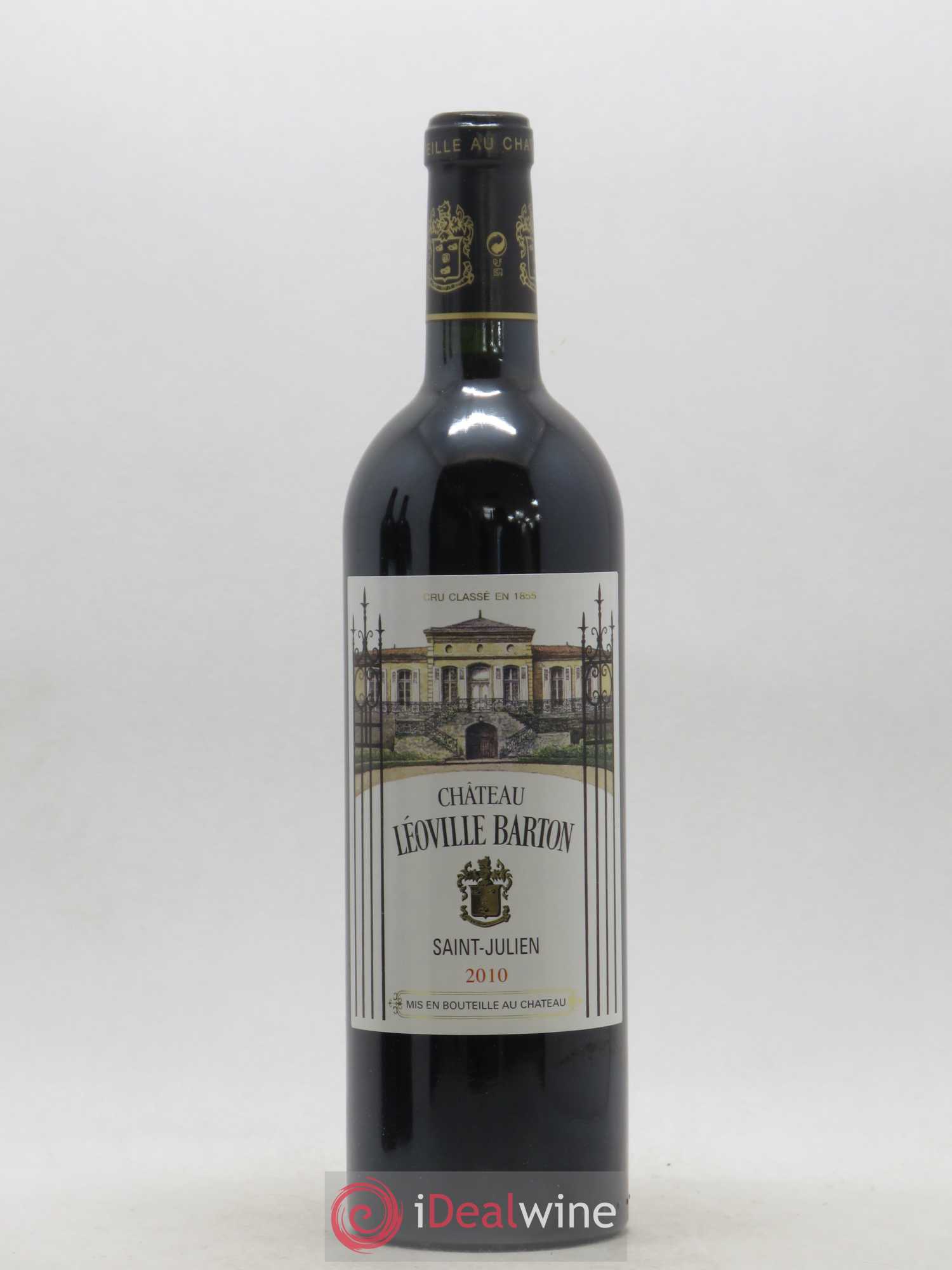 Château Léoville Barton 2ème Grand Cru Classé 2010 - Lot de 1 bouteille - 0