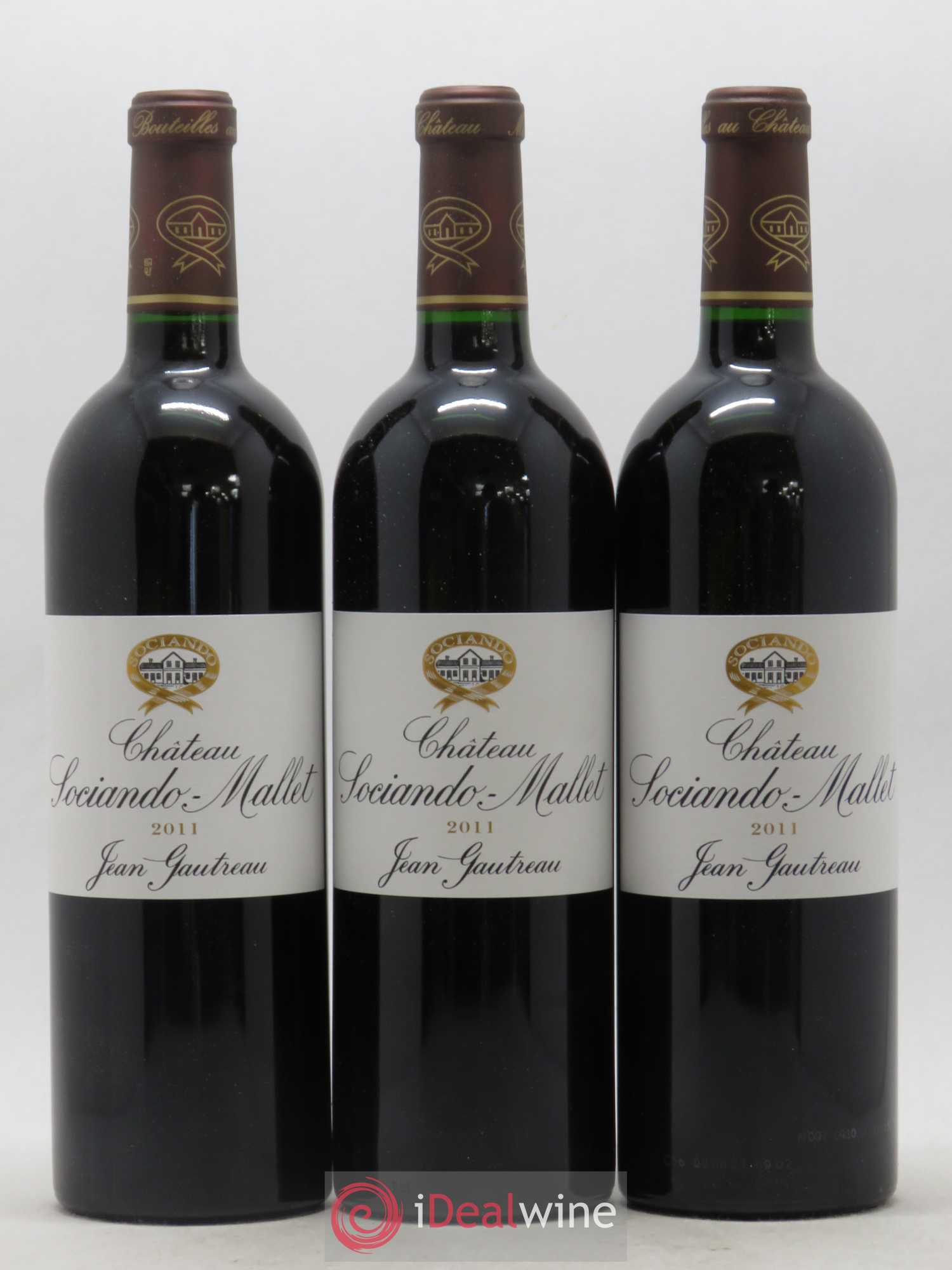 Château Sociando Mallet 2011 - Lot de 6 bouteilles - 1
