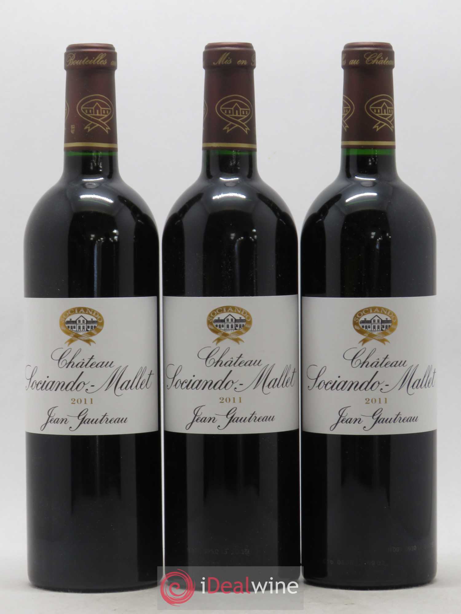 Château Sociando Mallet 2011 - Lot de 6 bouteilles - 2